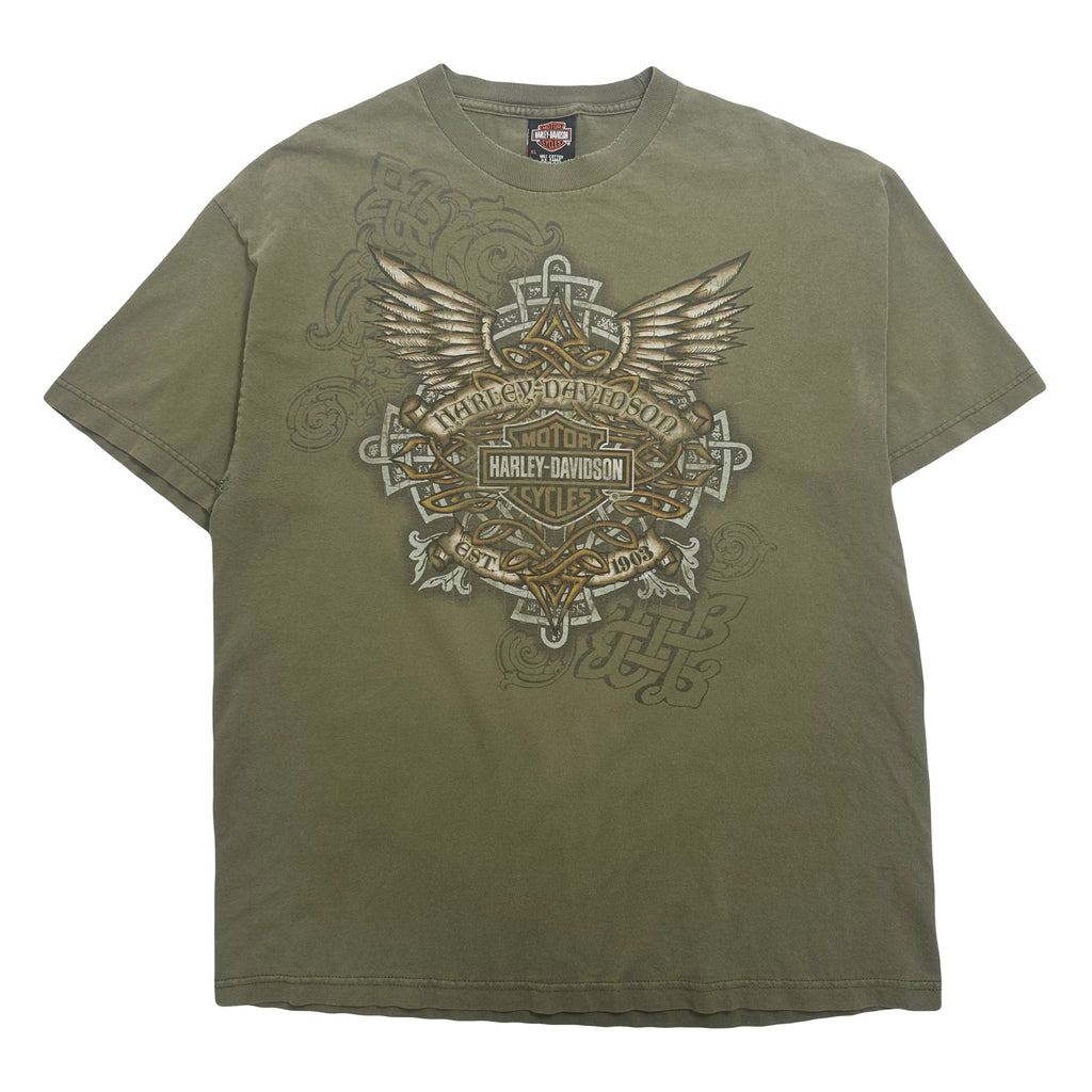 2000s Harley Davidson Red Rock Las Vegas Graphic Tee XL