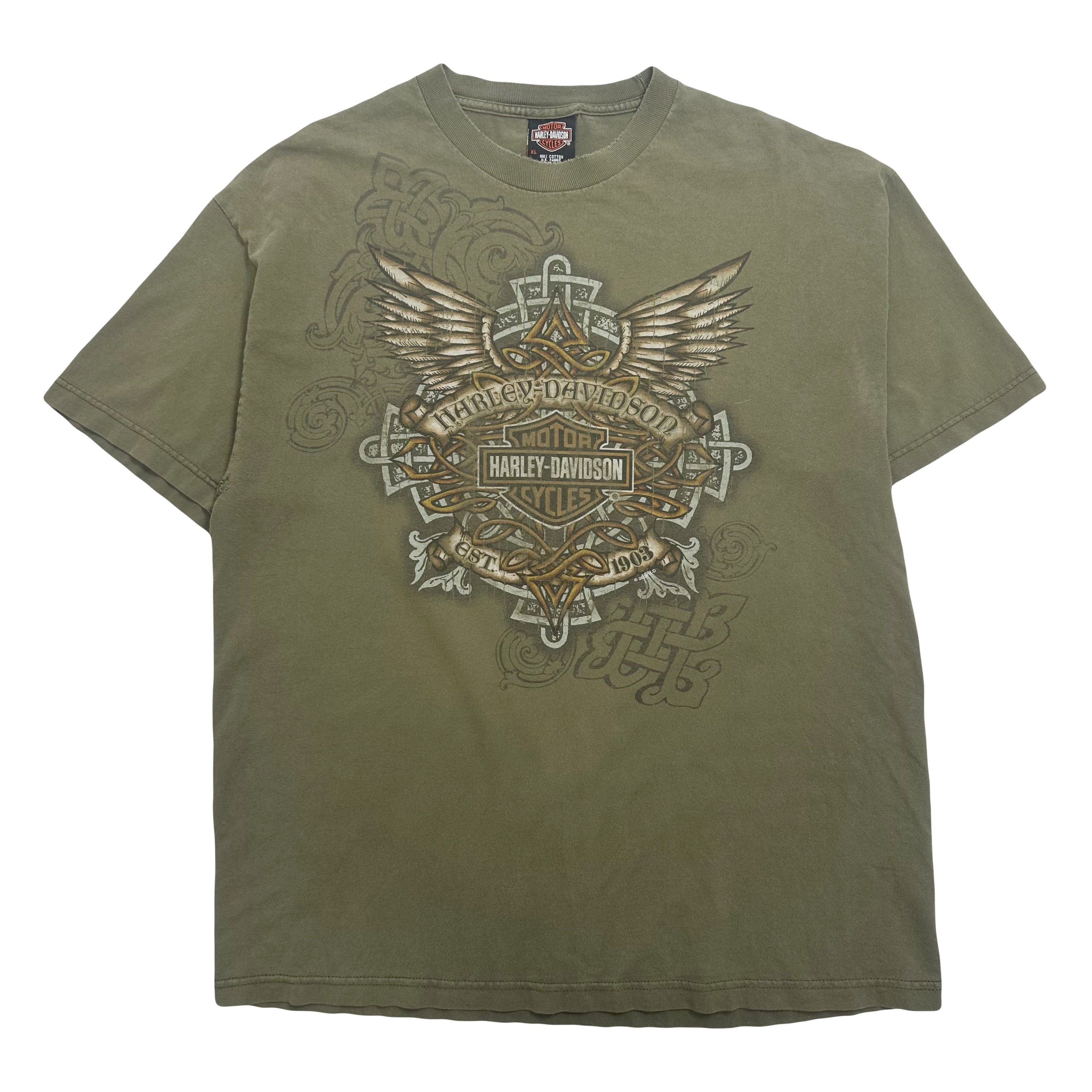 2000s Harley Davidson Red Rock Las Vegas Graphic Tee XL