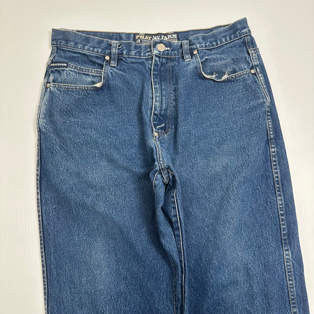 Y2K Phat Farm Wide Leg Denim 34