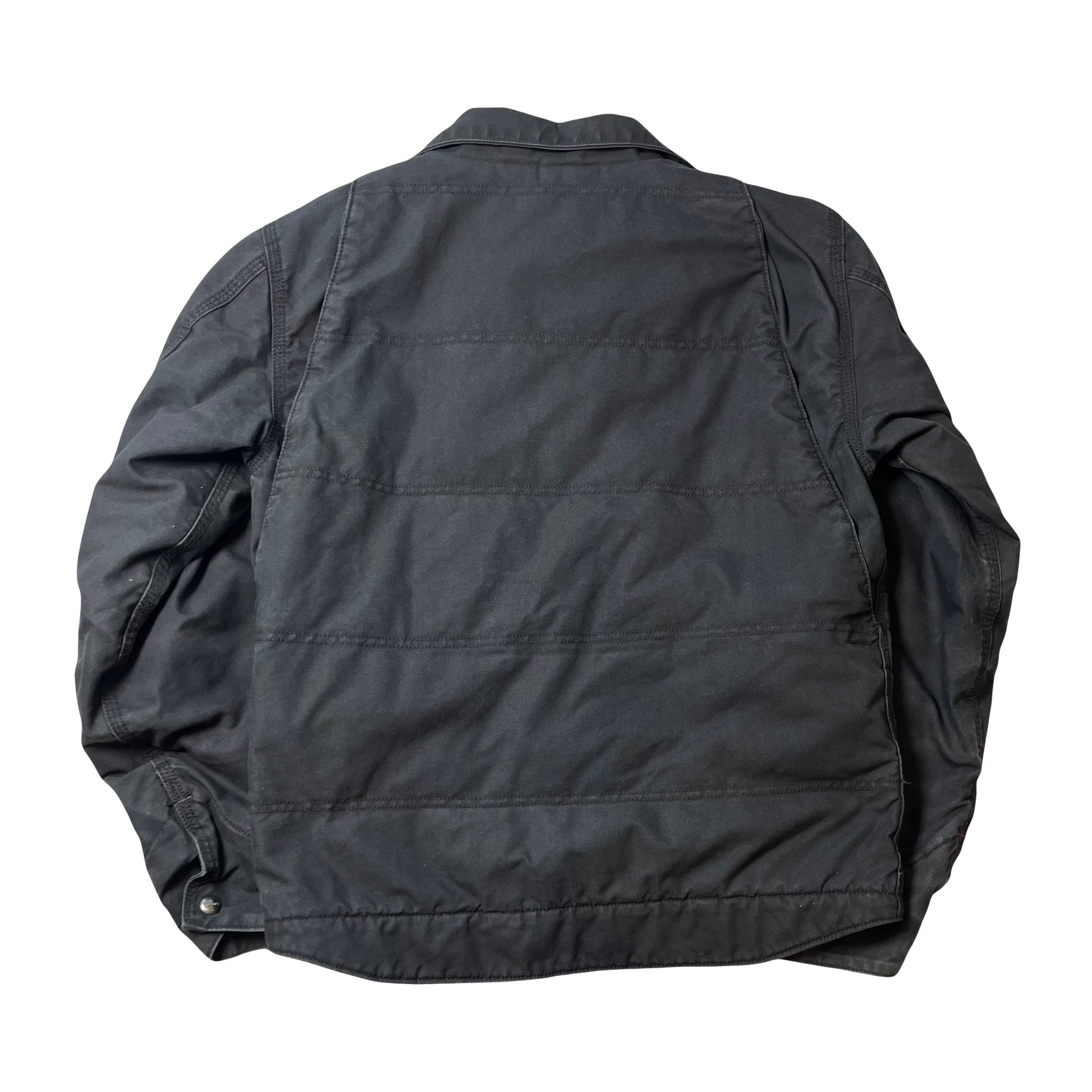 Vintage Carhartt Full Zip Fleece Lined Marlboro Patch Jacket S