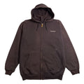 Vintage Carhartt Embroidered Logo Zip Hoodie M