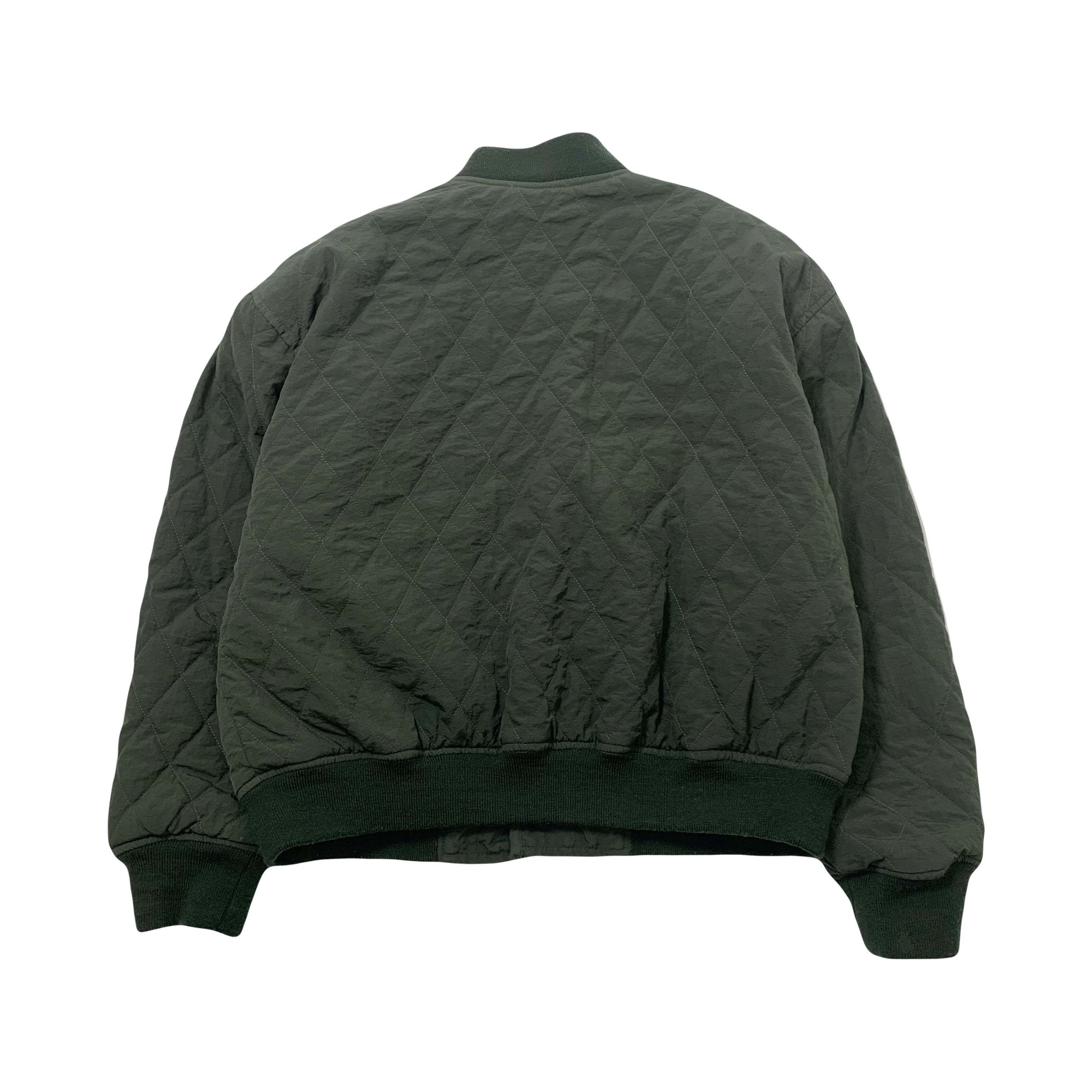 Vintage Lizwear Quilted Bomber Jacket Women's M