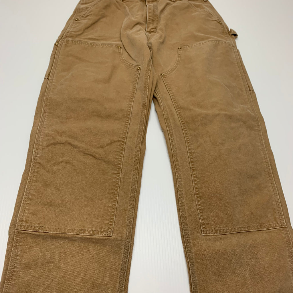 Carhartt Tan Double Knee Denim 32x32 0504