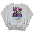 Vintage To Hell With Health Foods Crewneck L