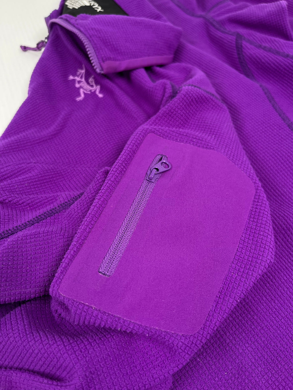 Arc'teryx Grid Fleece Full Zip Light Jacket Women's L