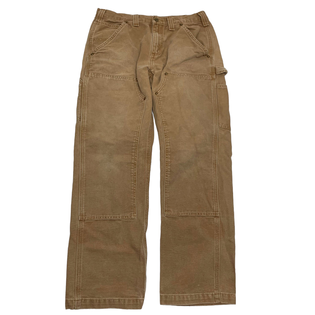 Carhartt Tan Double Knee Denim 32x30 1013