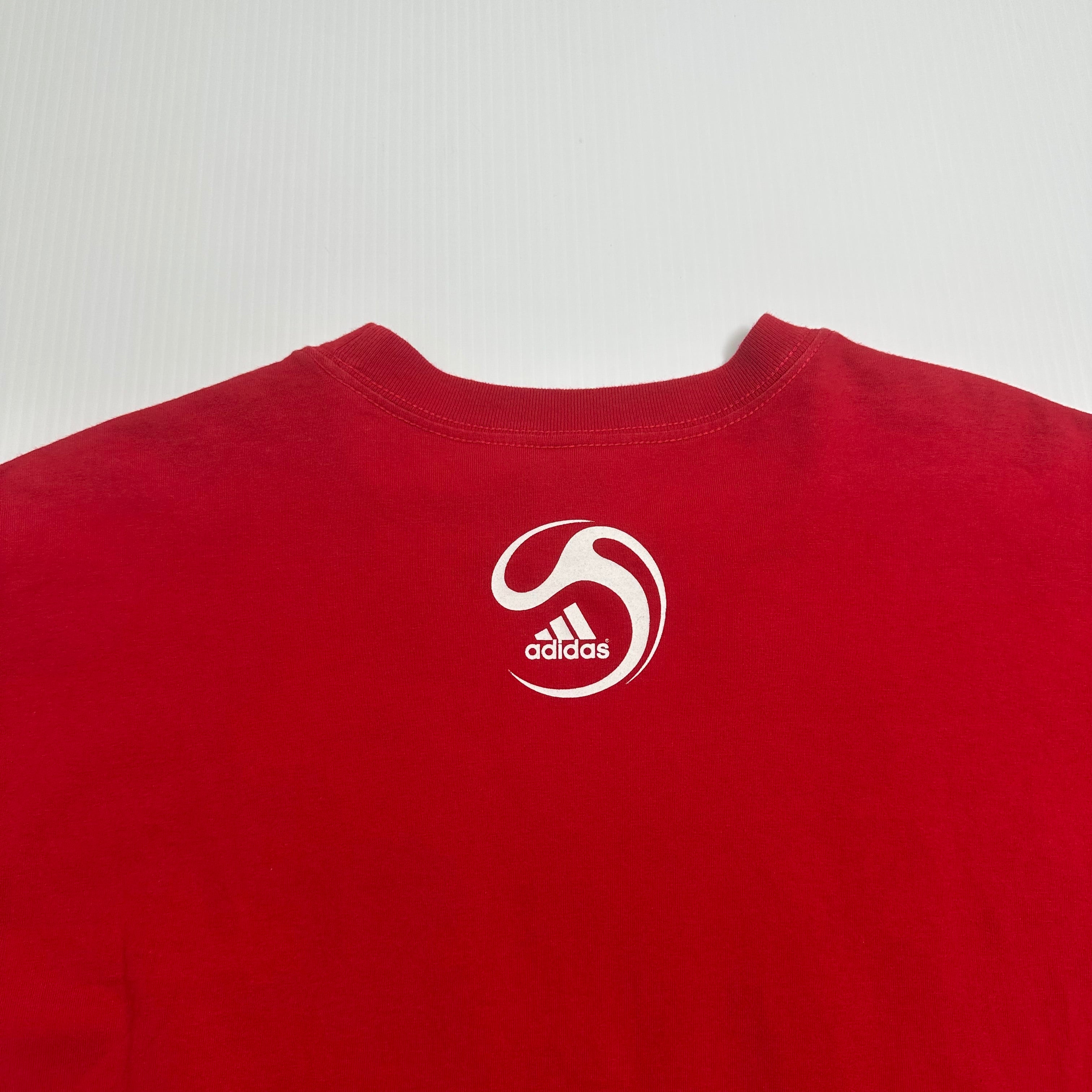 Vintage Adidas Spain National Football Team Tee XL