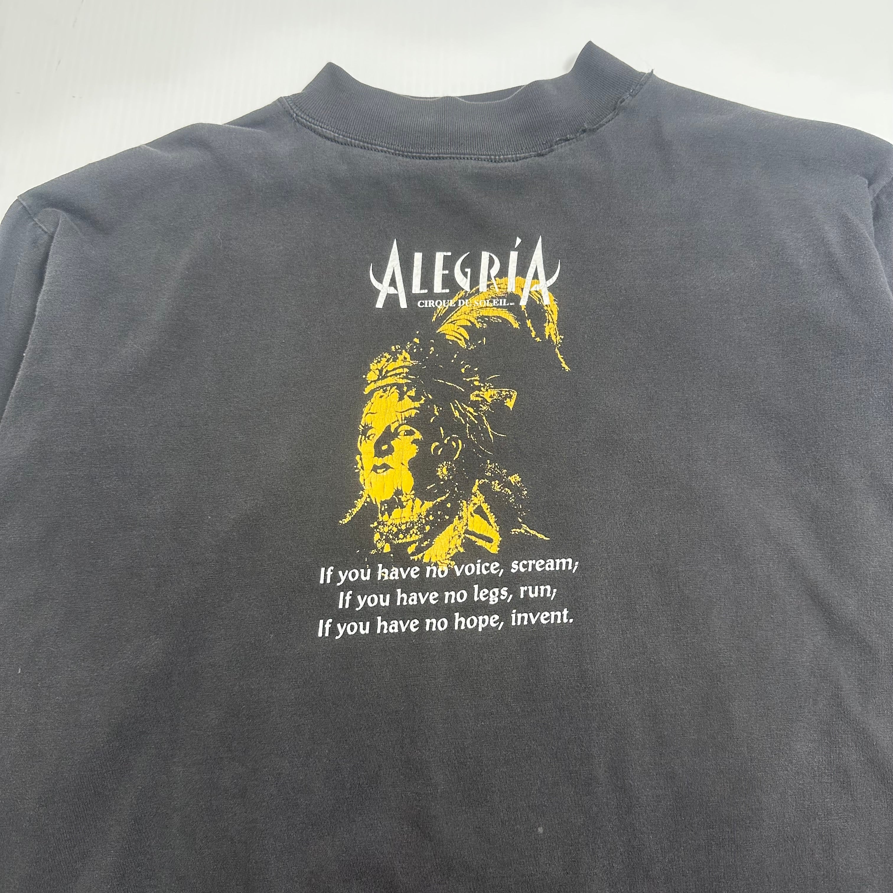 1995 Cirque Du Soleil Alegria Longsleeve Shirt L