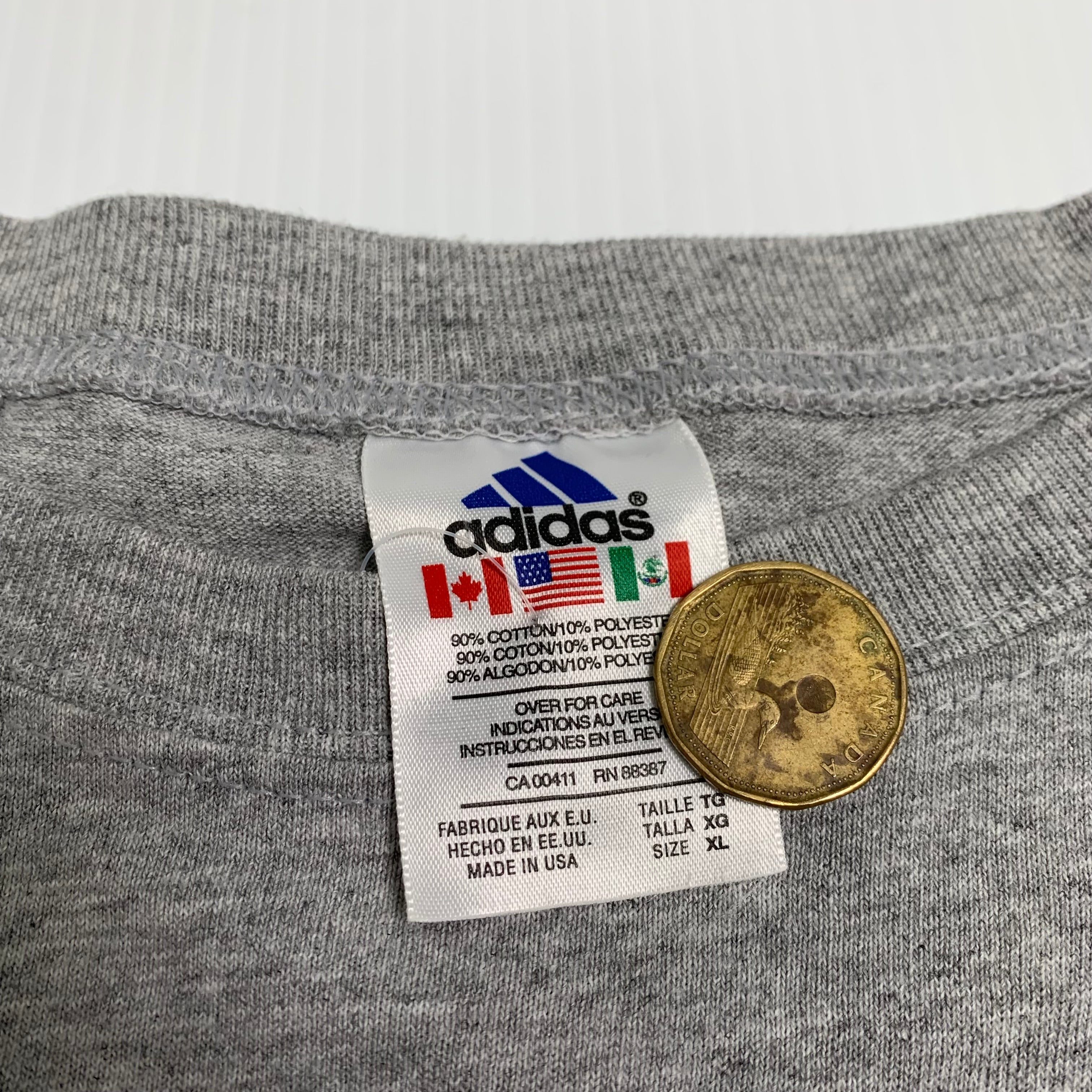 Vintage Adidas Graphic Tee XL