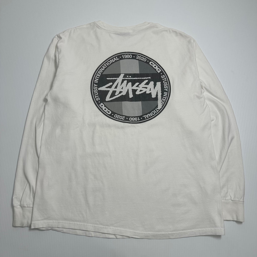 Stüssy x Comme des Garçons Graphic Longsleeve Shirt L
