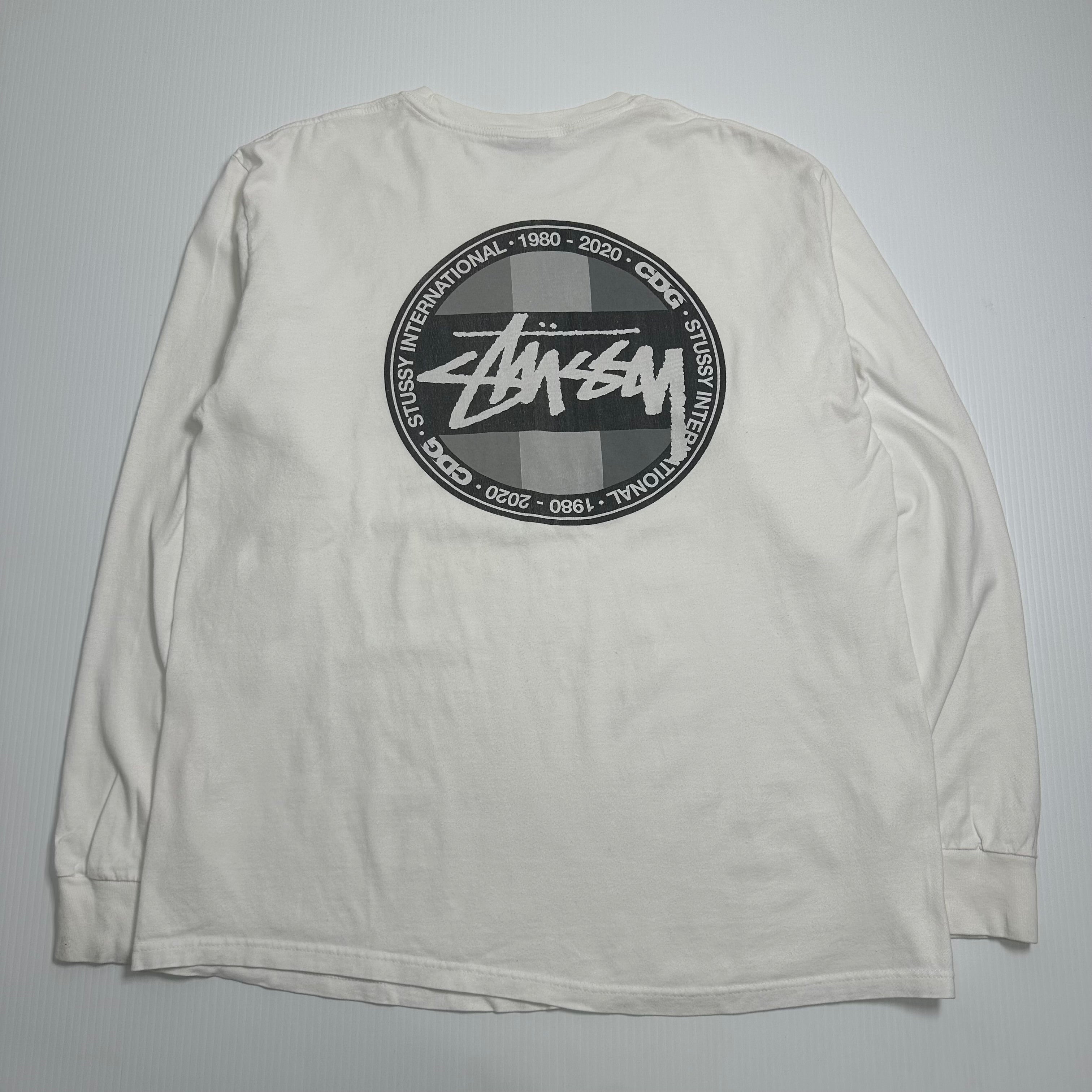 Stüssy x Comme des Garçons Graphic Longsleeve Shirt L