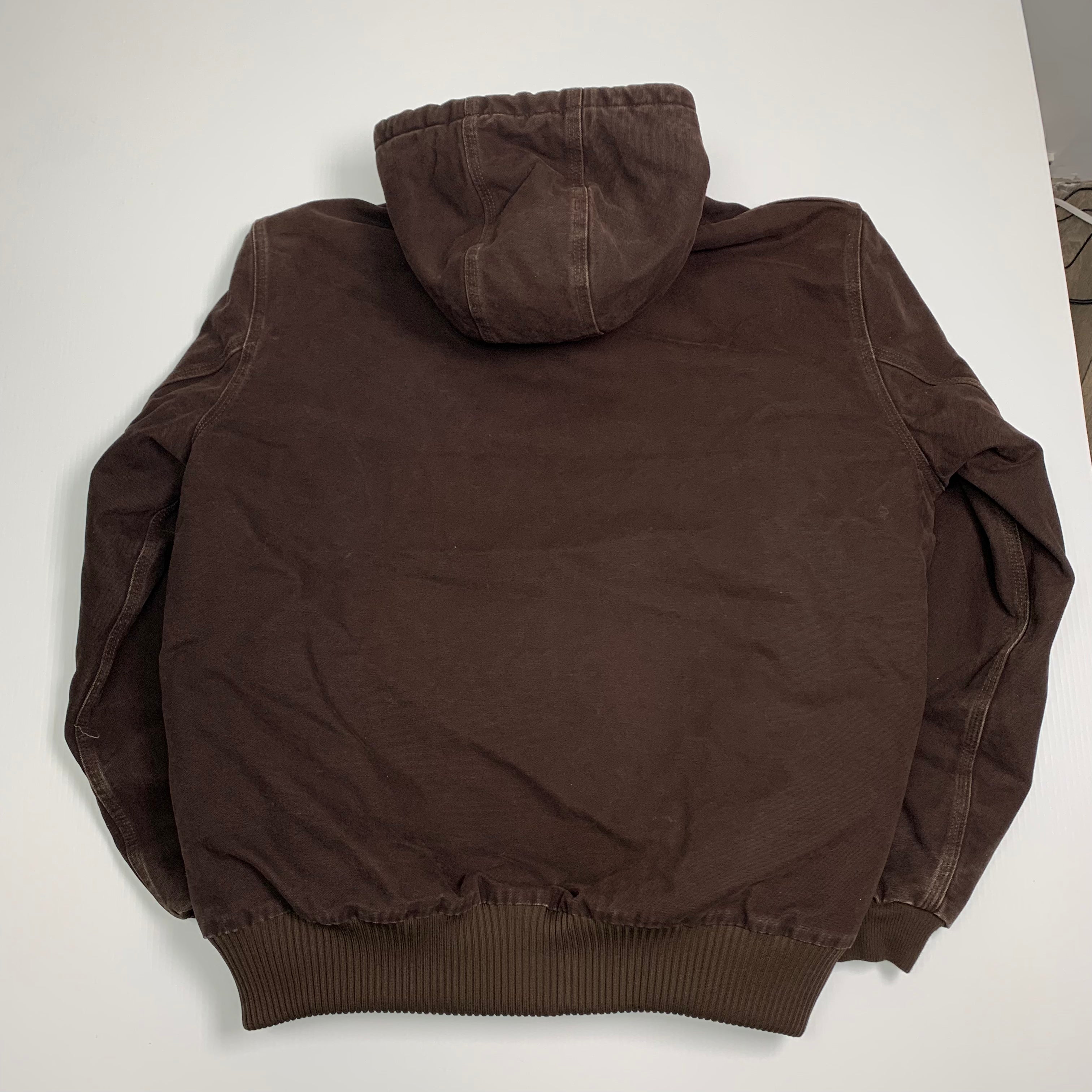Carhartt Brown Hooded Jacket XL