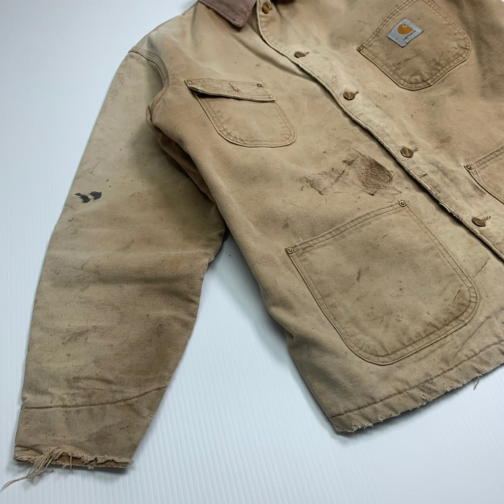 Carhartt Beige Chore Coat L