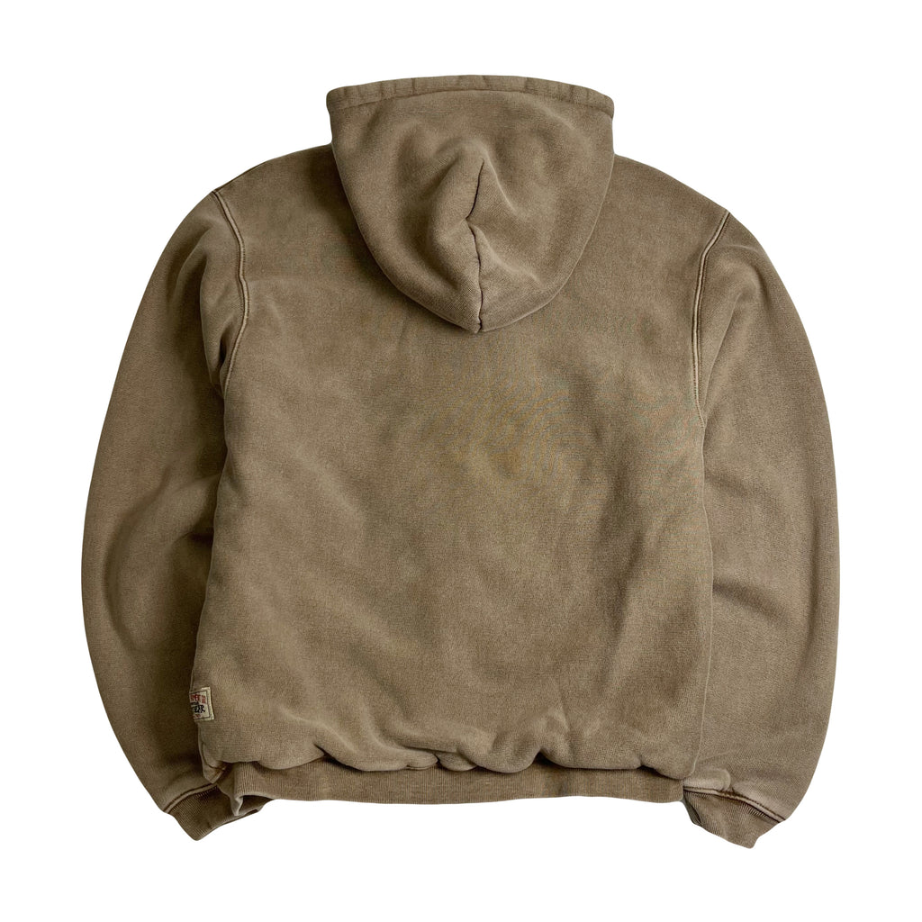 Stussy Garment Co. Waffle Lined Zip Hoodie S