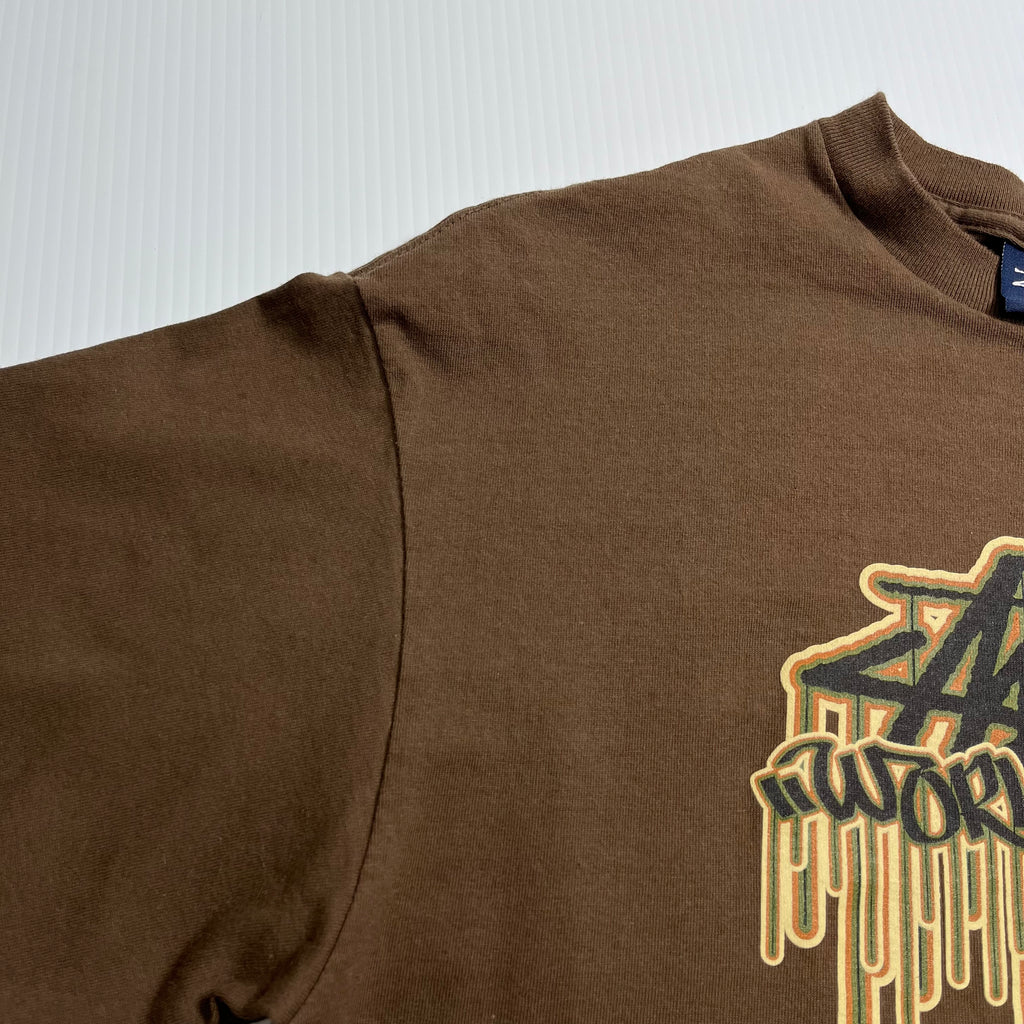 Stussy Worldwide Graffiti Tee L