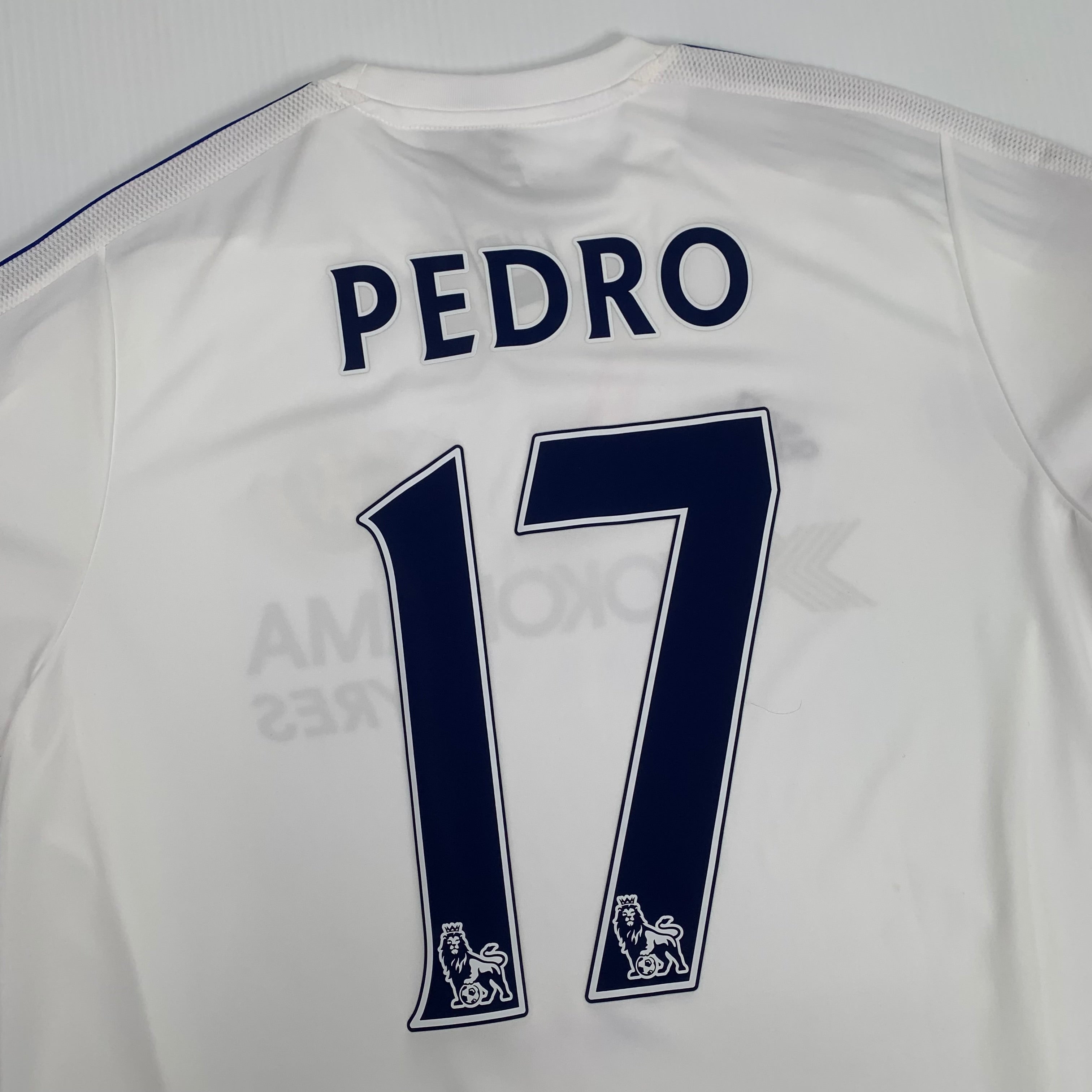 2015-16 Adidas Chelsea Pedro #17 Away Kit M
