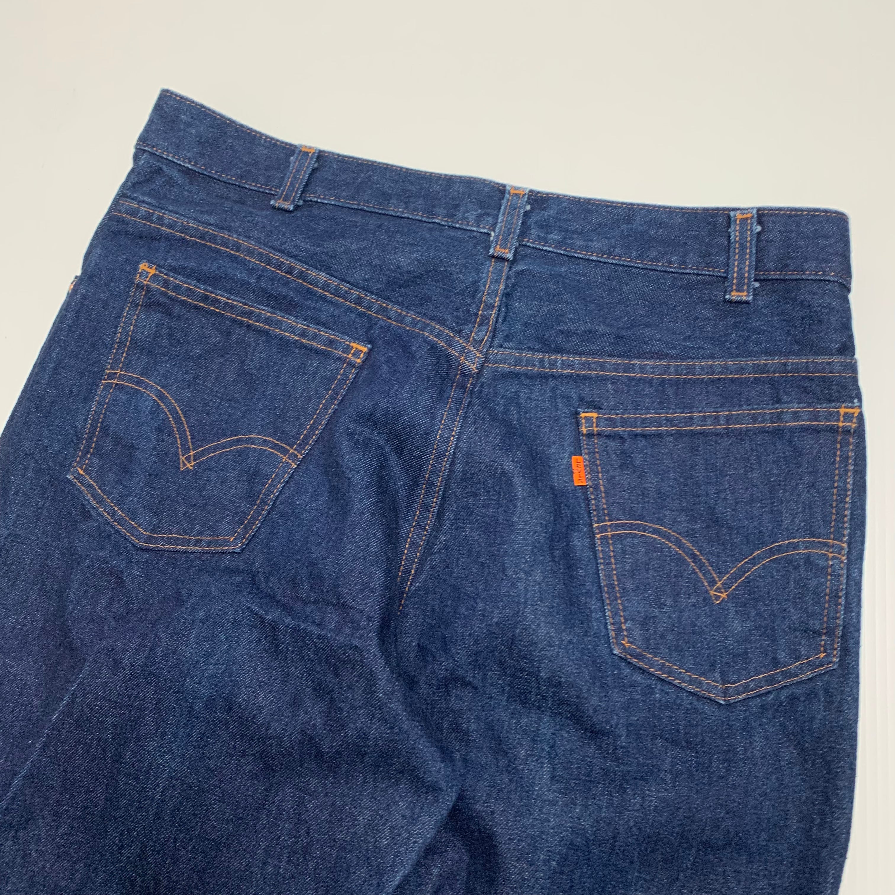 Vintage Dark Wash Levi’s Orange Tab 506 36