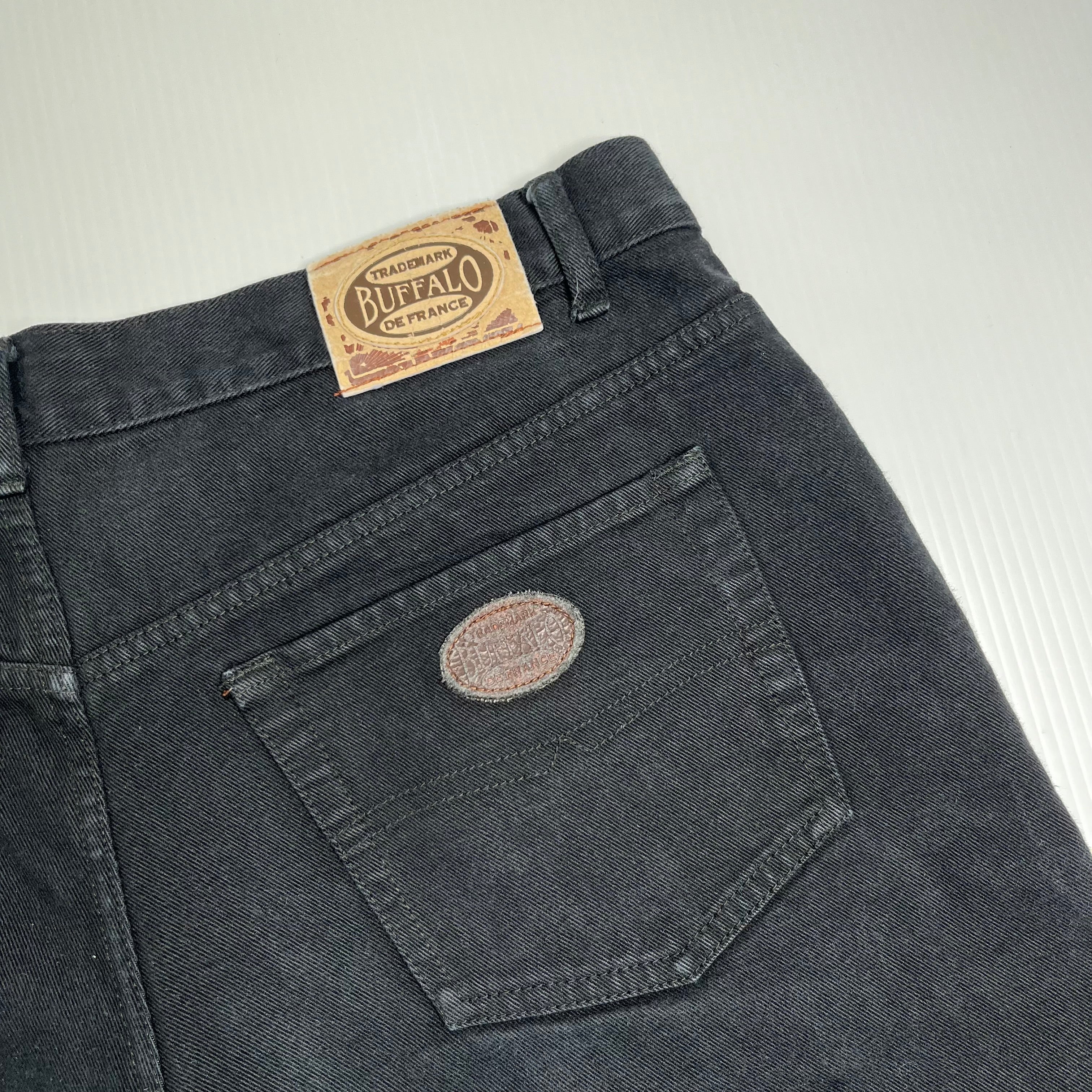 Vintage Buffalo Baggy Denim Shorts 38