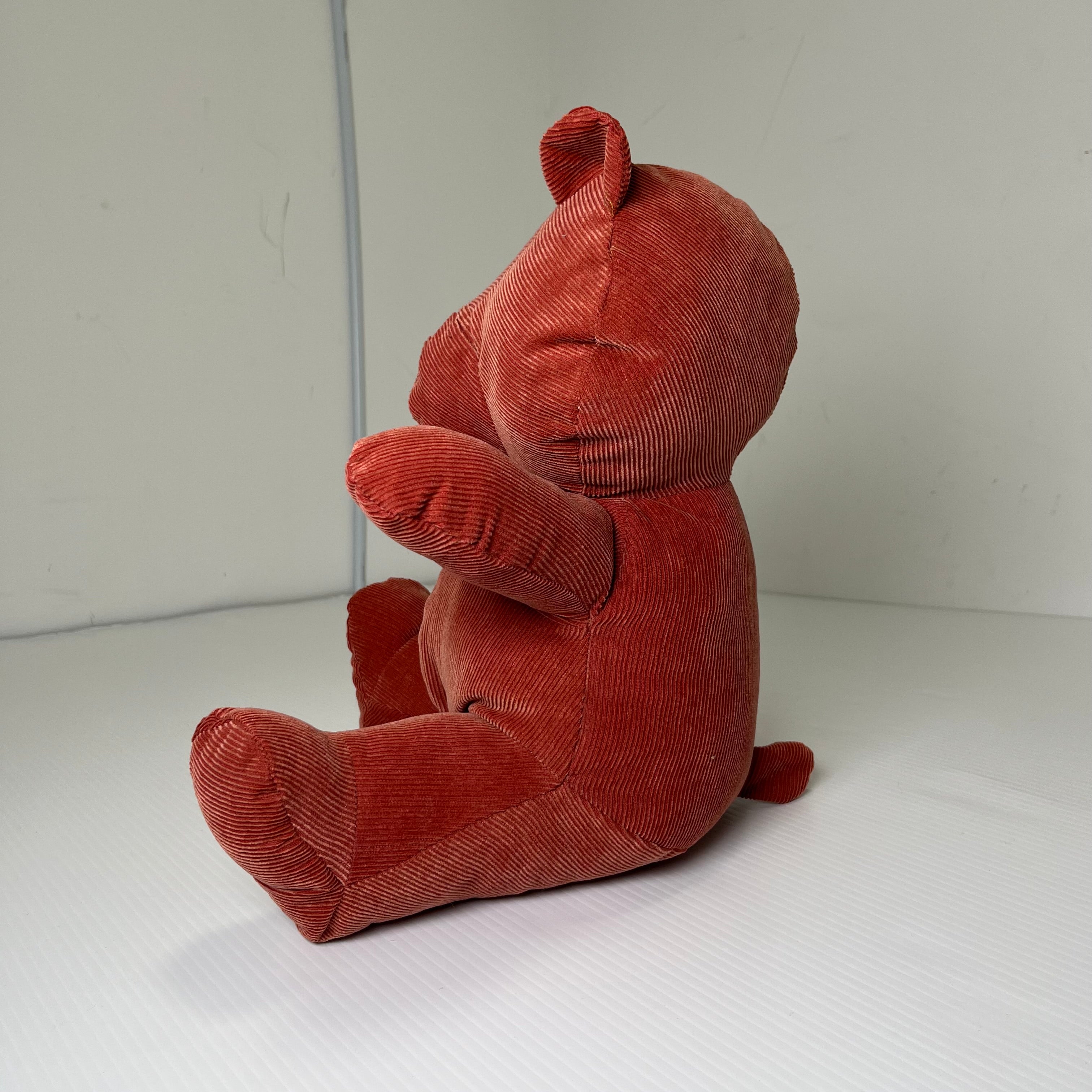 Rework US Polo Assn. Corduroy Teddy Bear