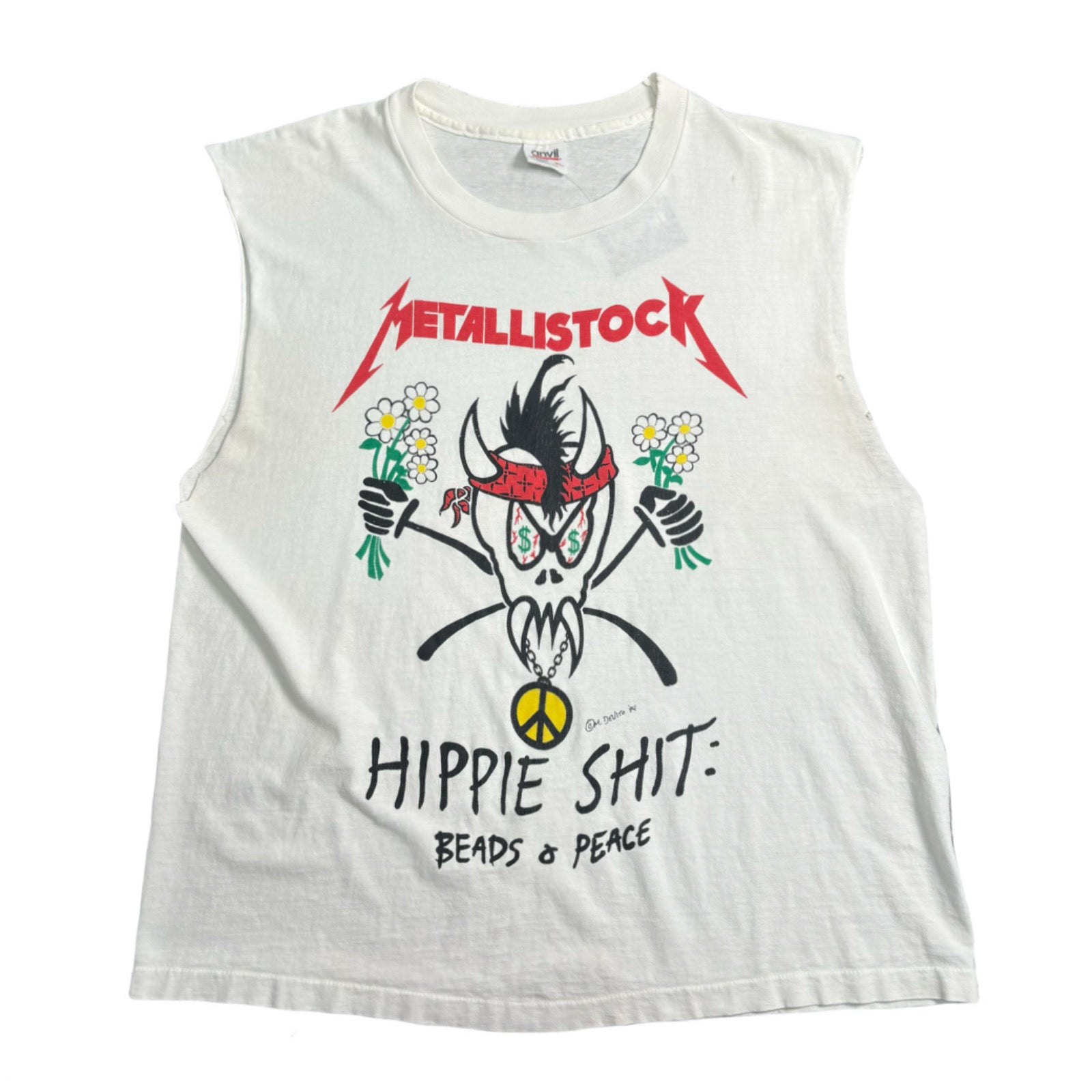 1994 Metallistock Chopped Tank Tee XL