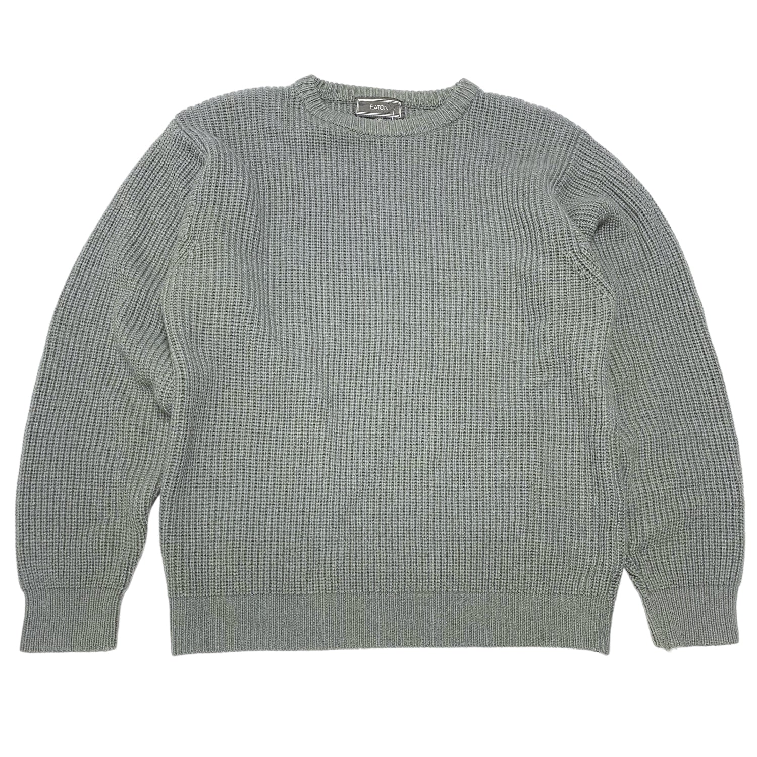 Eaton Grey Knit Sweater L