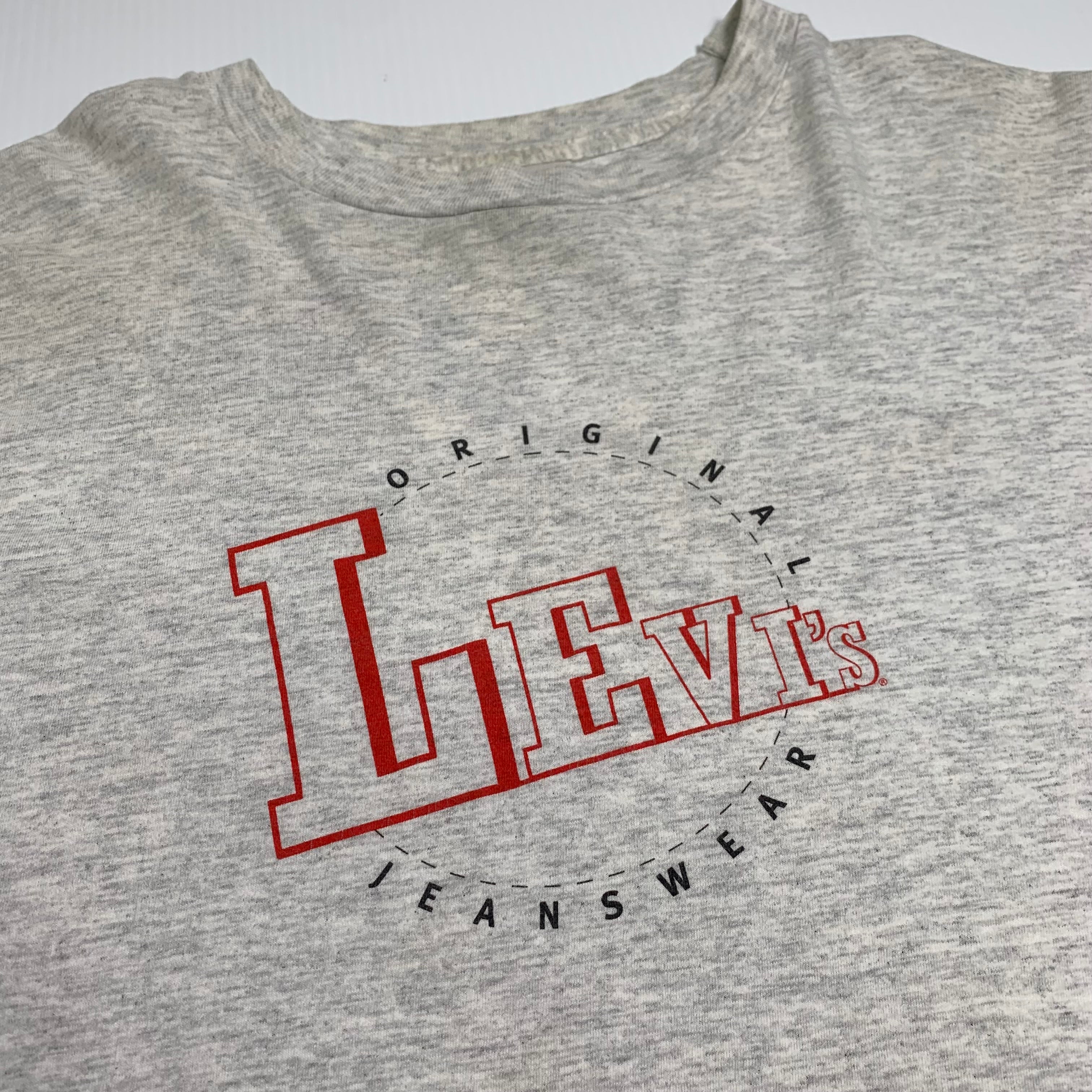 Vintage Levi's Original Jeanswear Graphic Tee L/XL