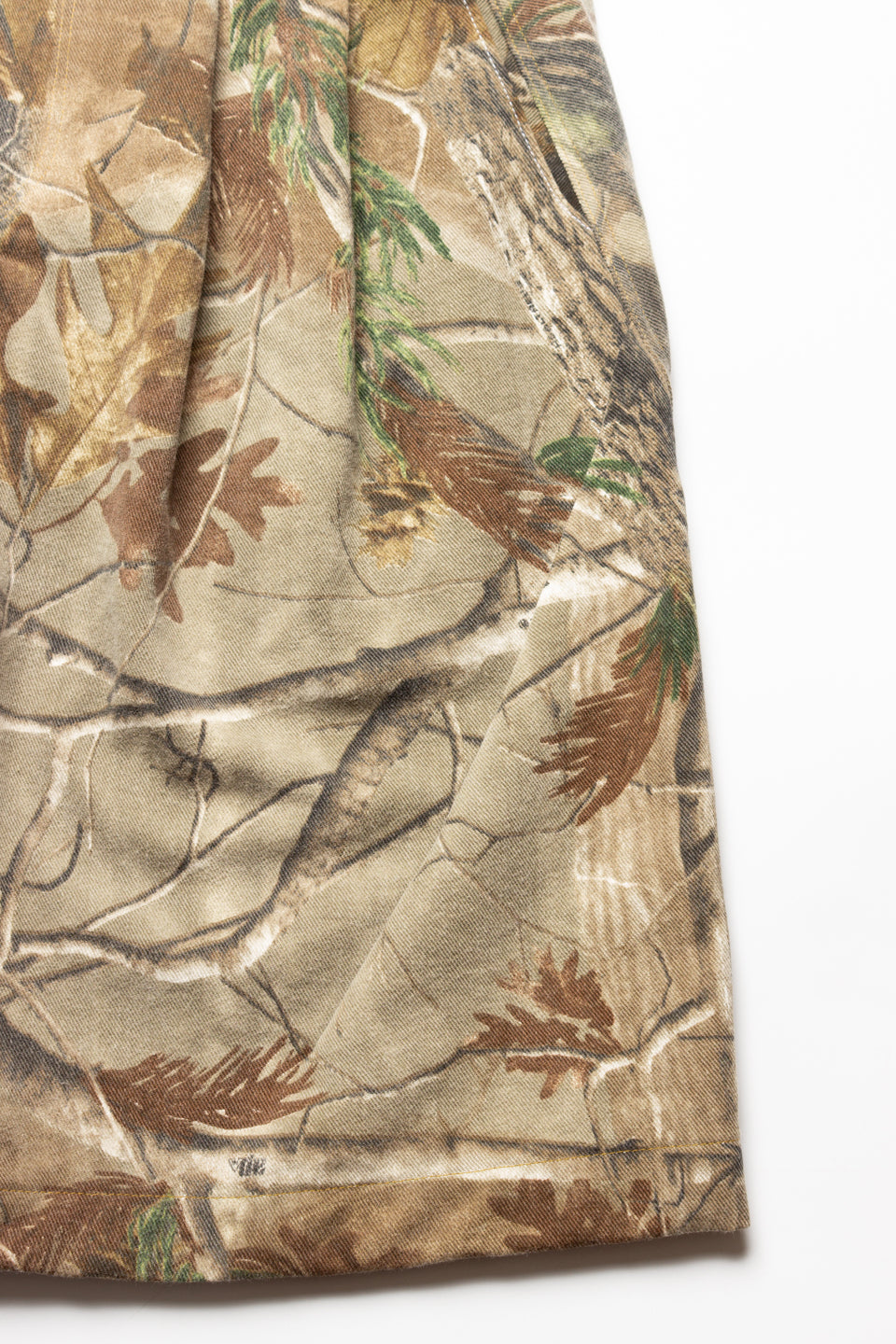 Rework Pleated Baggy Real Tree Shorts 30