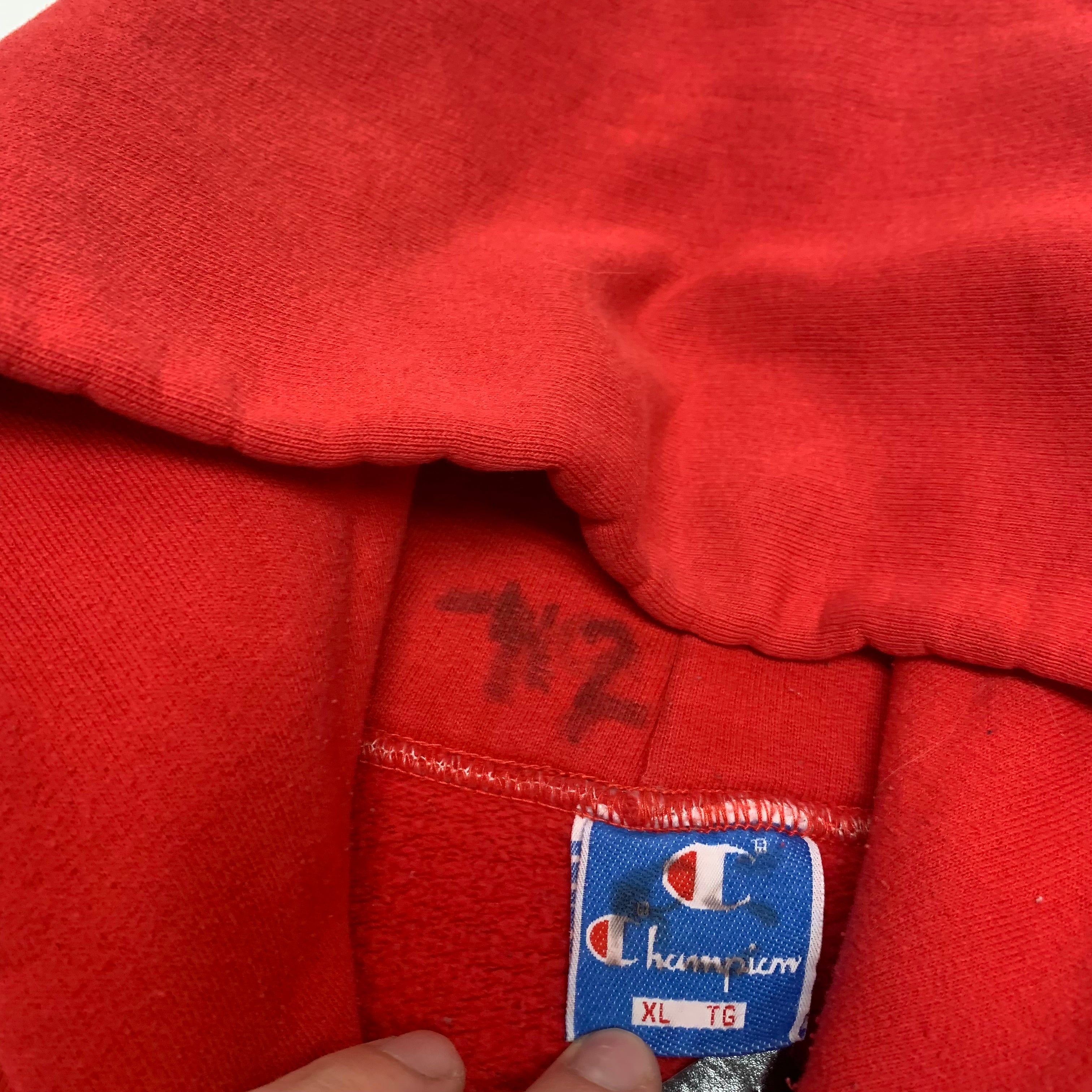 90s Champion Calgary Stampeders Hoodie XL