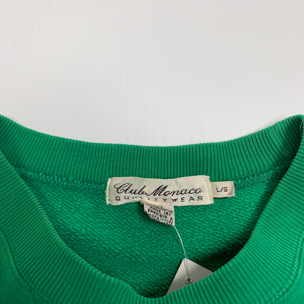 90s Green Club Monaco Crewneck L