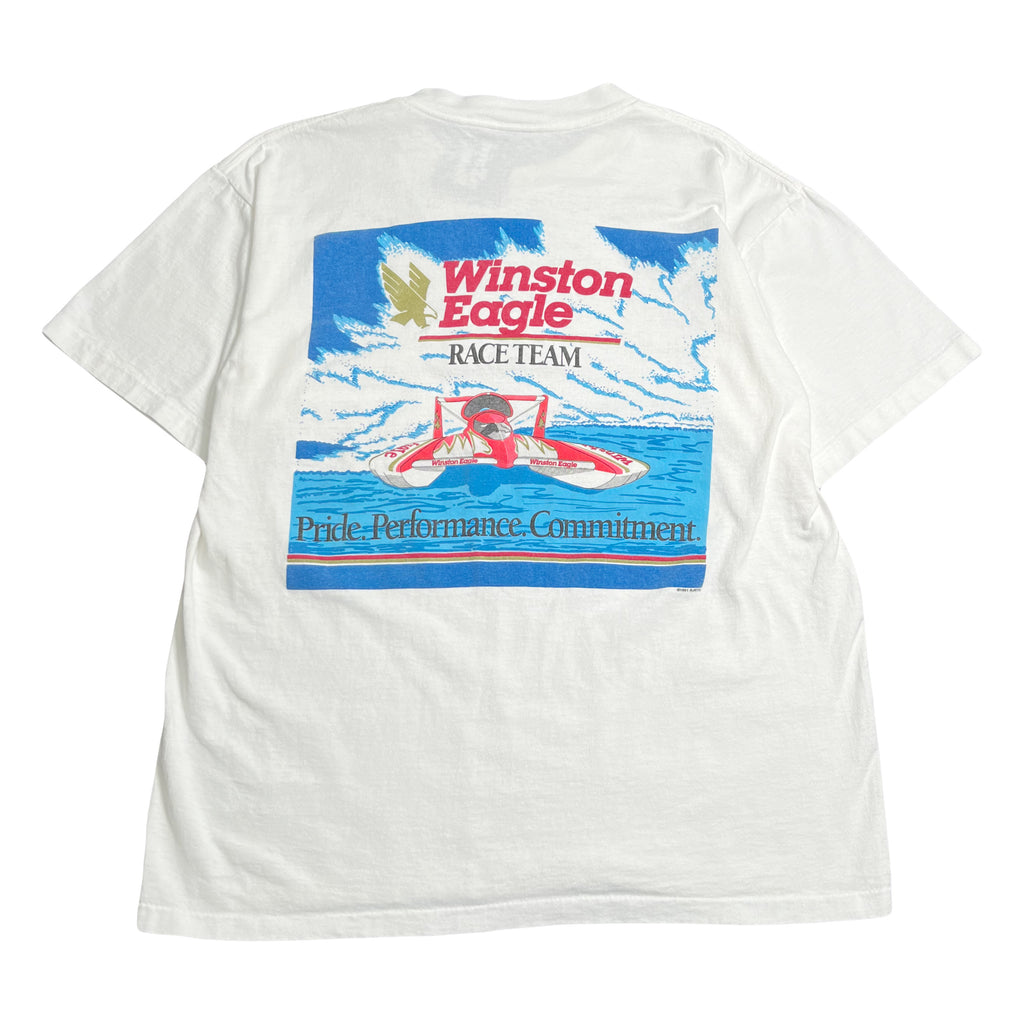 1991 Winston Eagle Race Team Pocket Tee XL