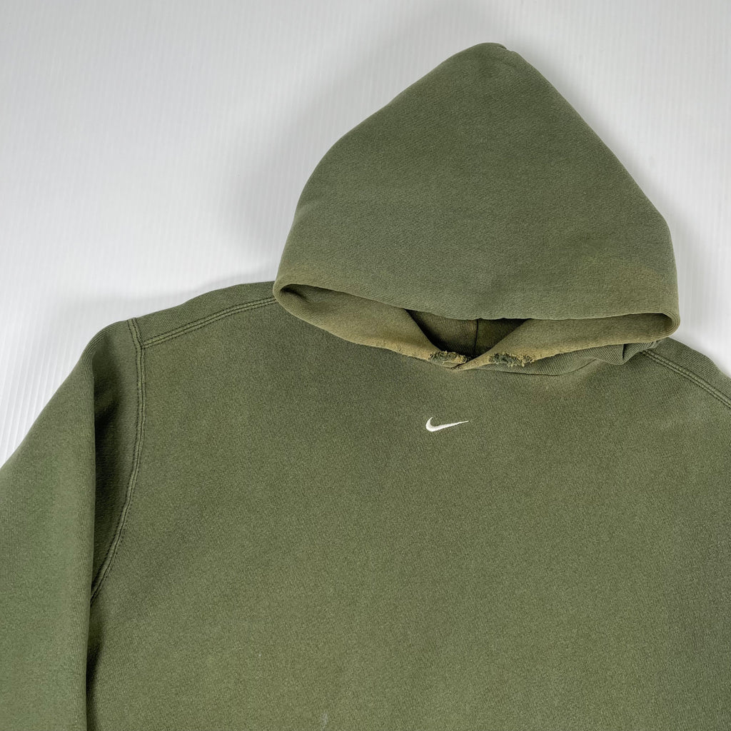 90s Nike Center Swoosh Hoodie L