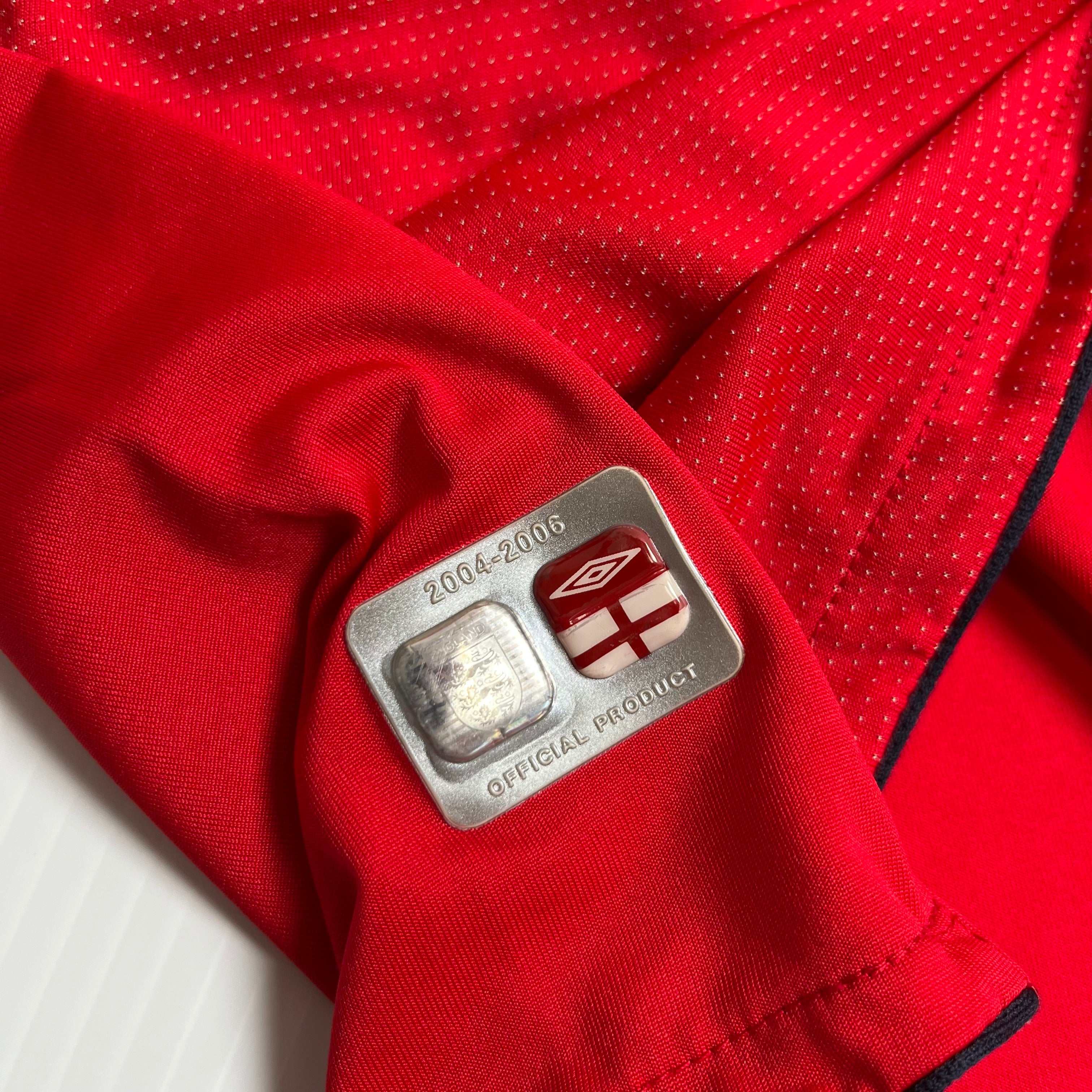 2004 Umbro England Away Jersey M