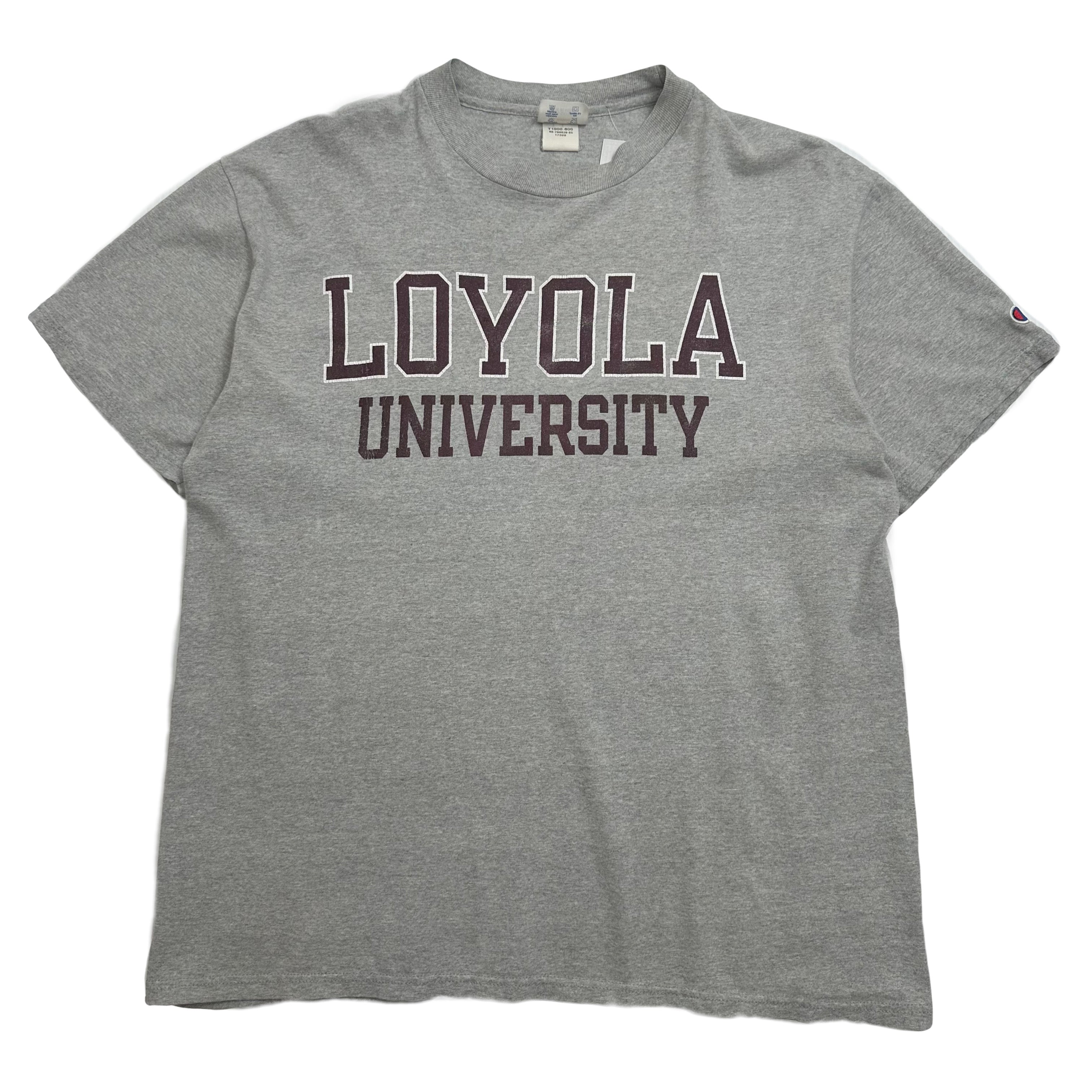 Vintage Champion Loyola University Graphic Tee L