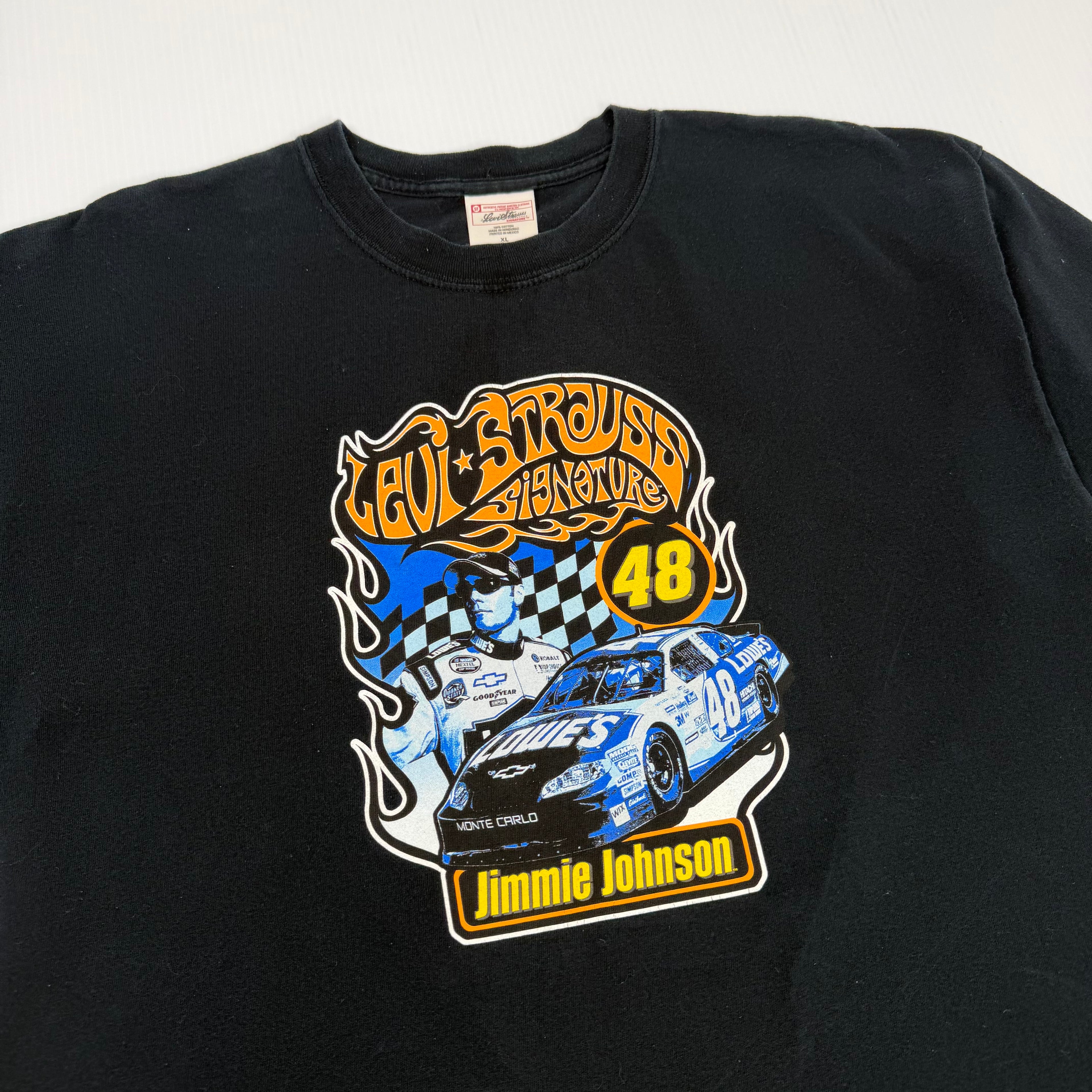 Vintage Levi's Jimmie Johnson Racing Tee XL