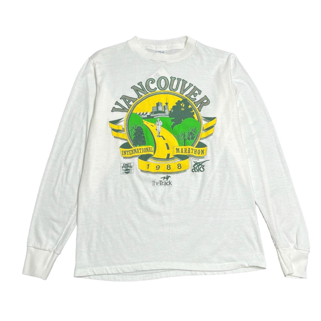 1988 Vancouver International Marathon LS Shirt M