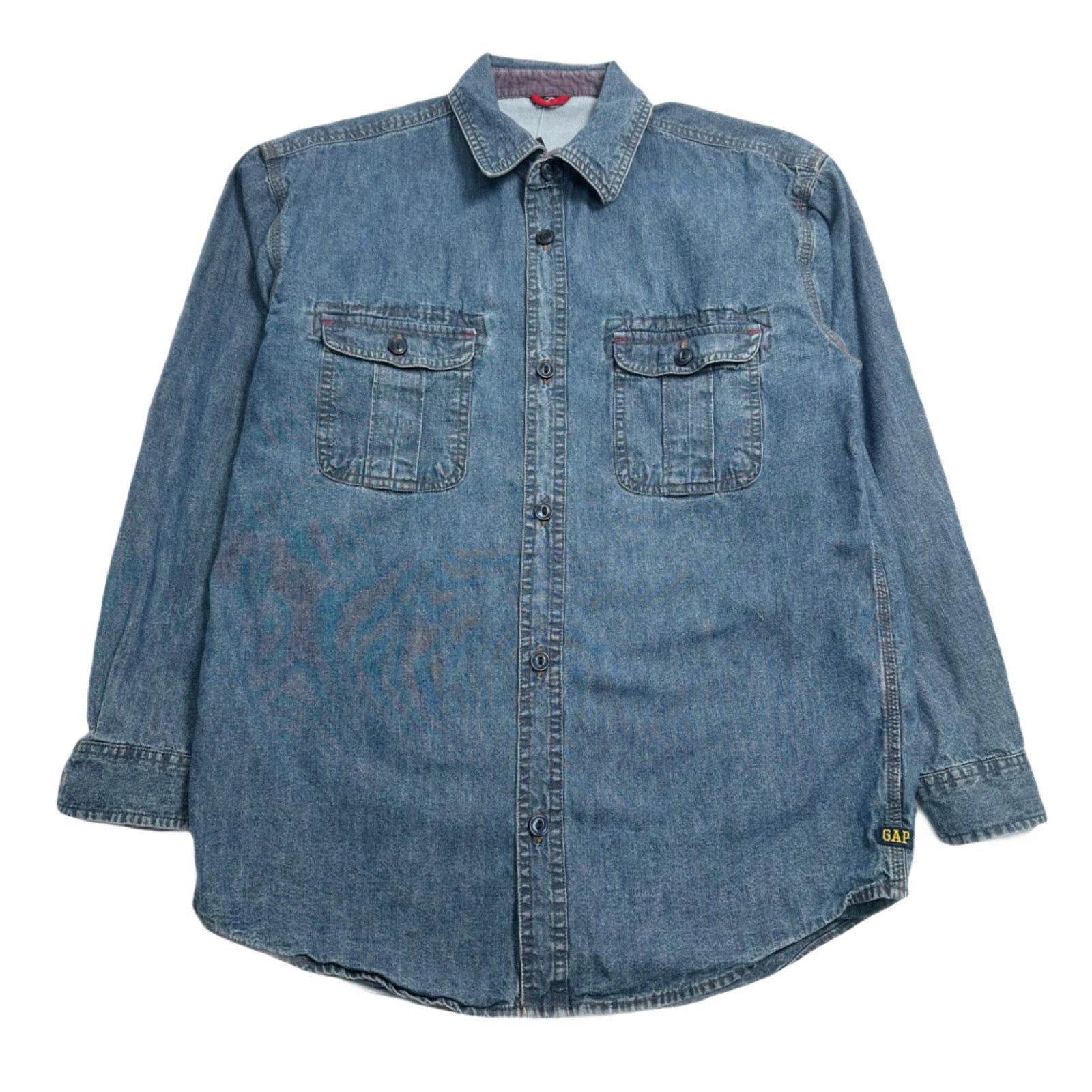 Vintage GAP Denim Button-Up Shirt M