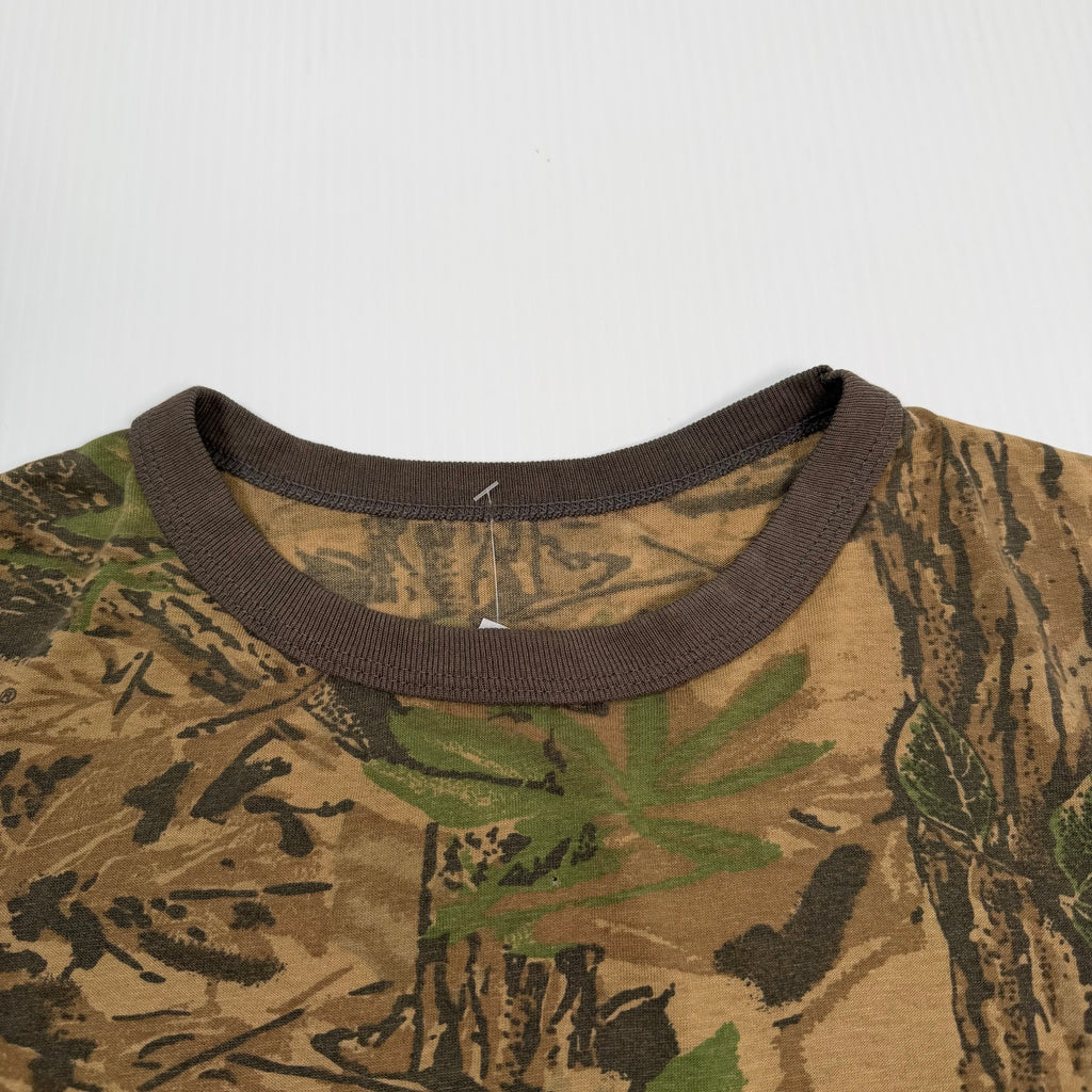 Vintage Woodland Camo Real Tree Tee XL