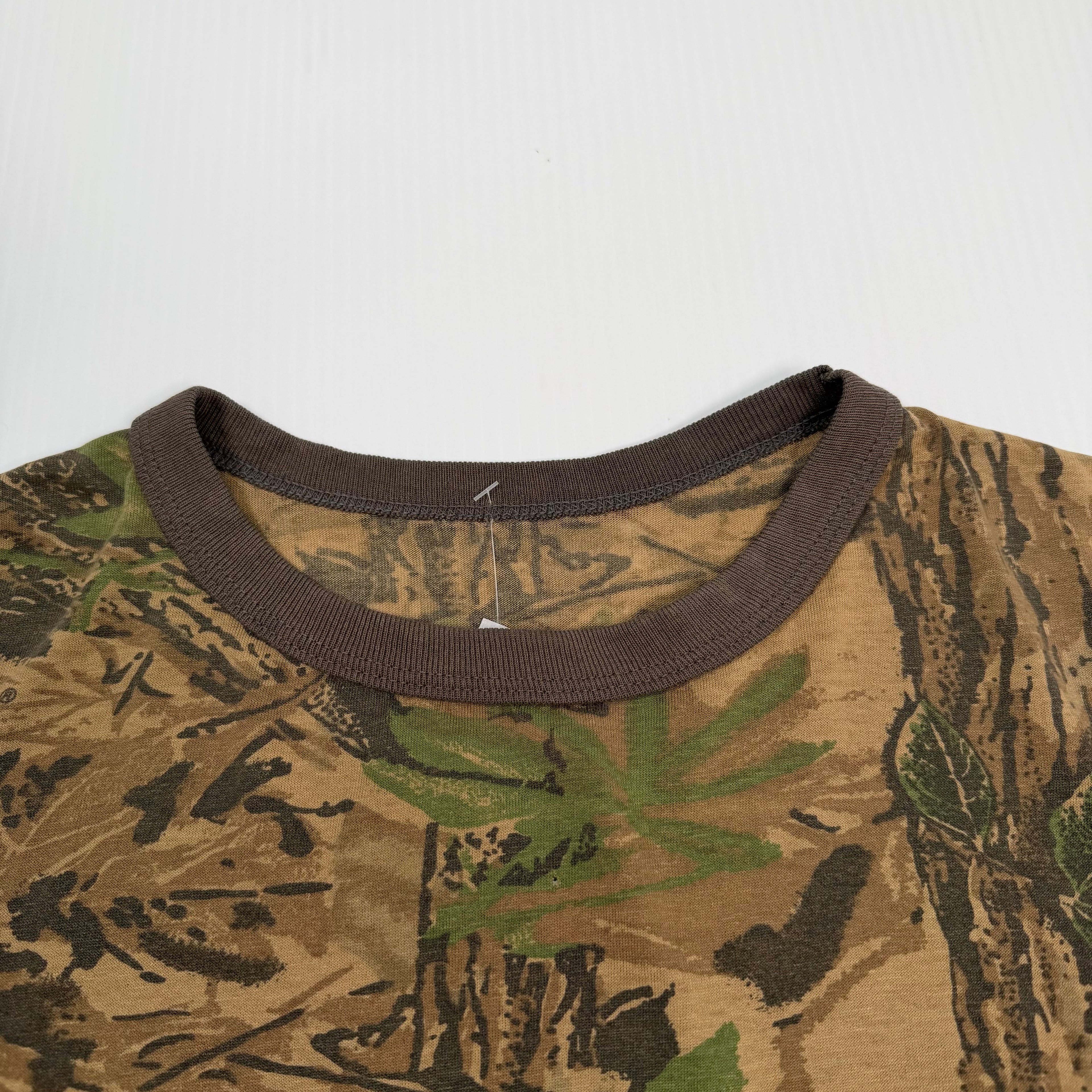 Vintage Woodland Camo Real Tree Tee XL