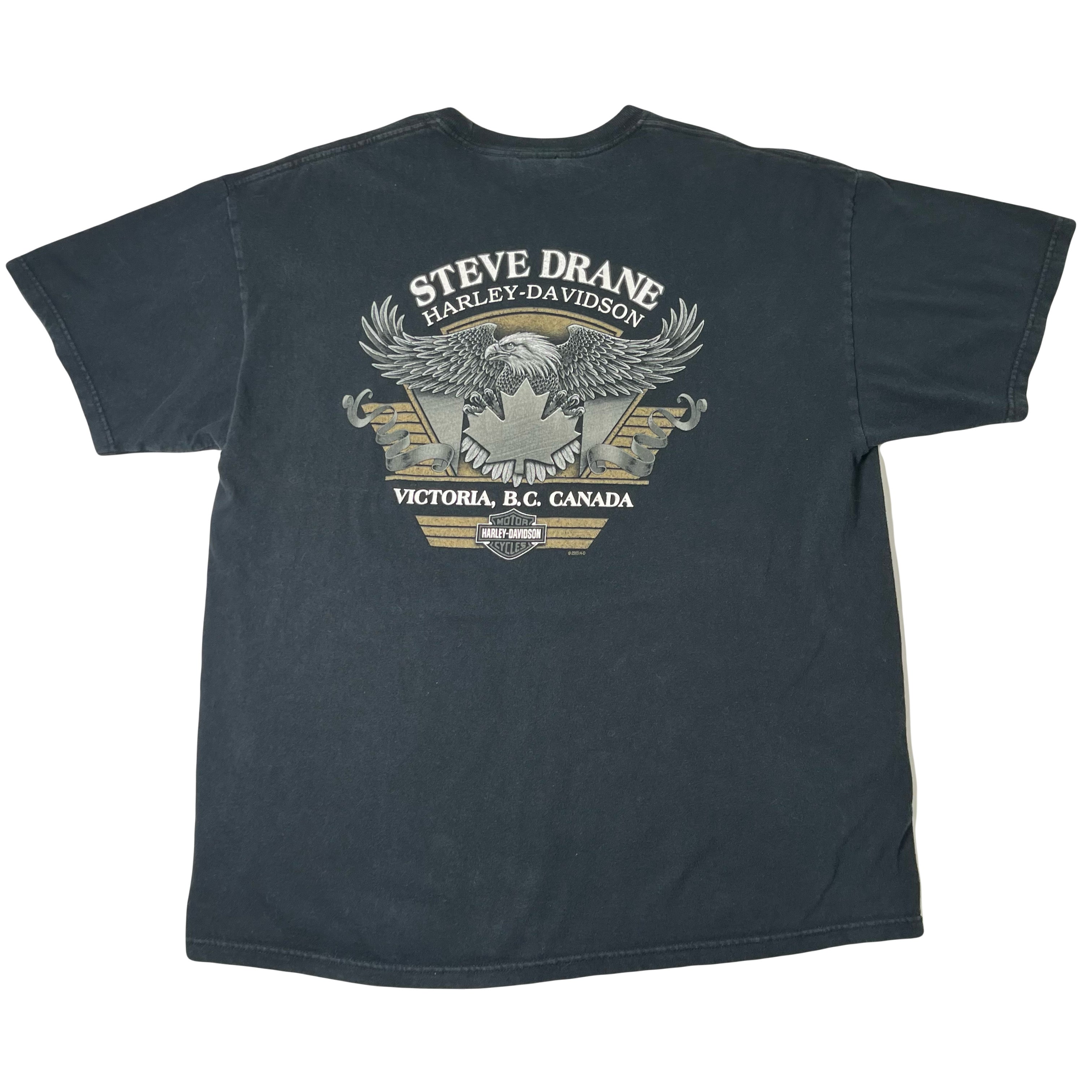 Harley Davidson Victoria BC Graphic Tee XL