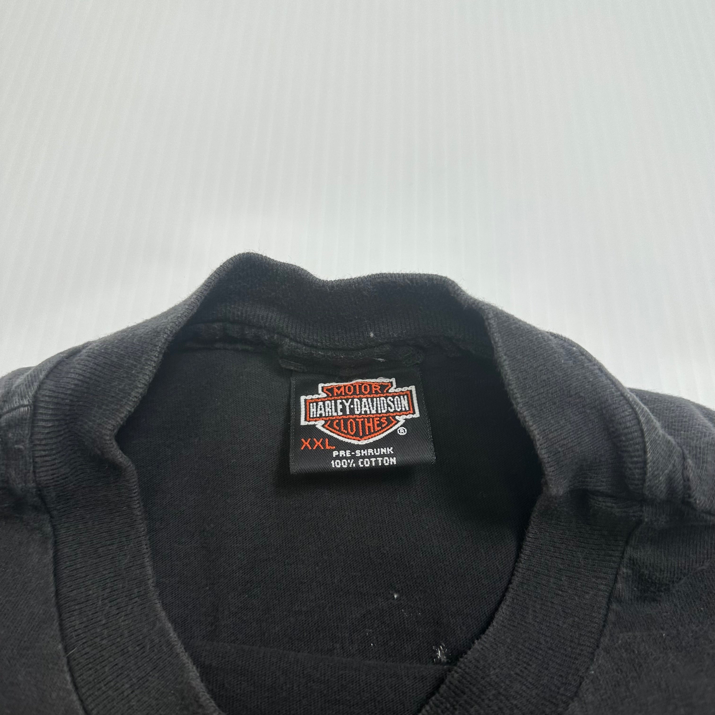 90s Harley Davidson Nashville Tennessee Eagle Pocket Tee XXL