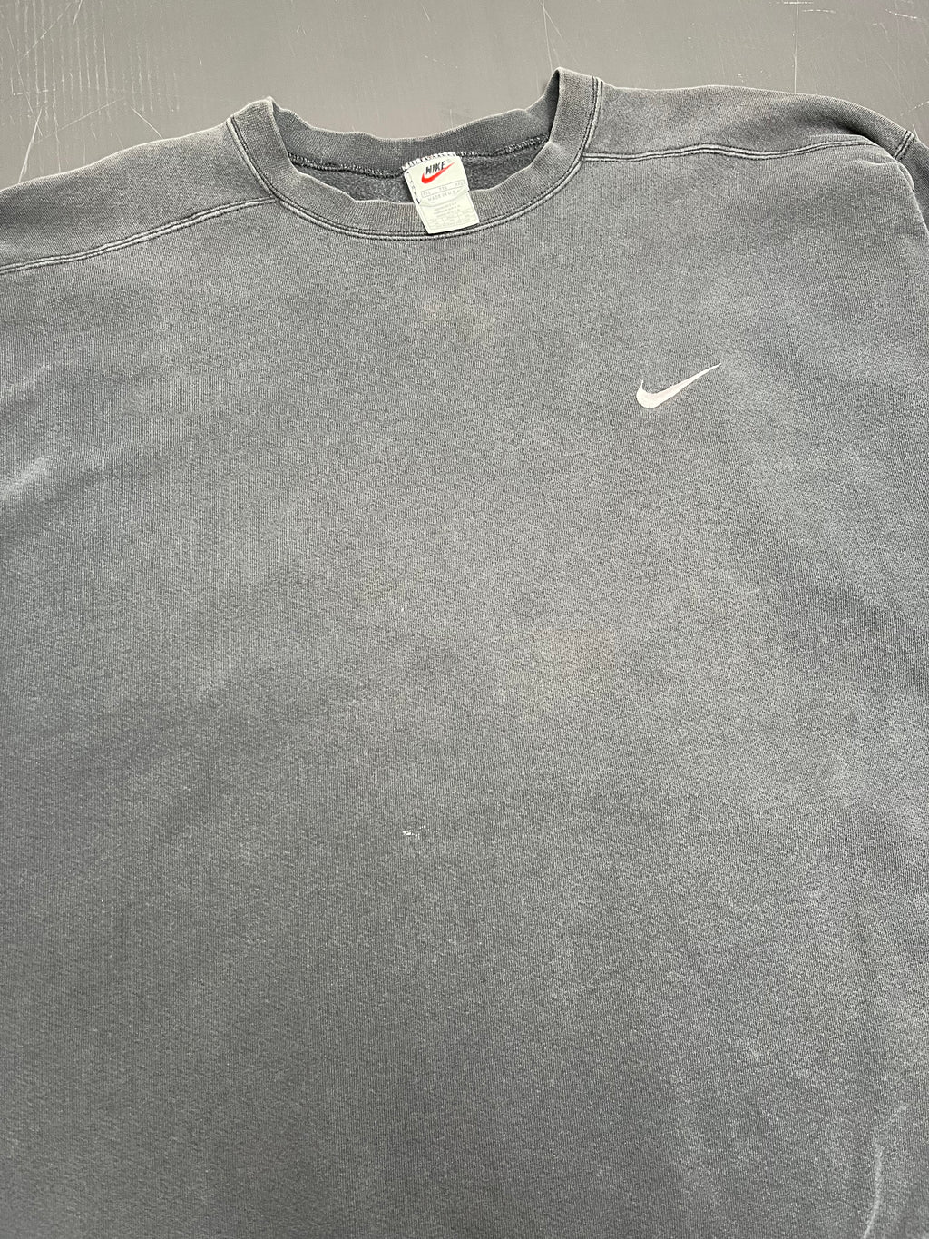90s Nike Black Swoosh Crewneck 2XL
