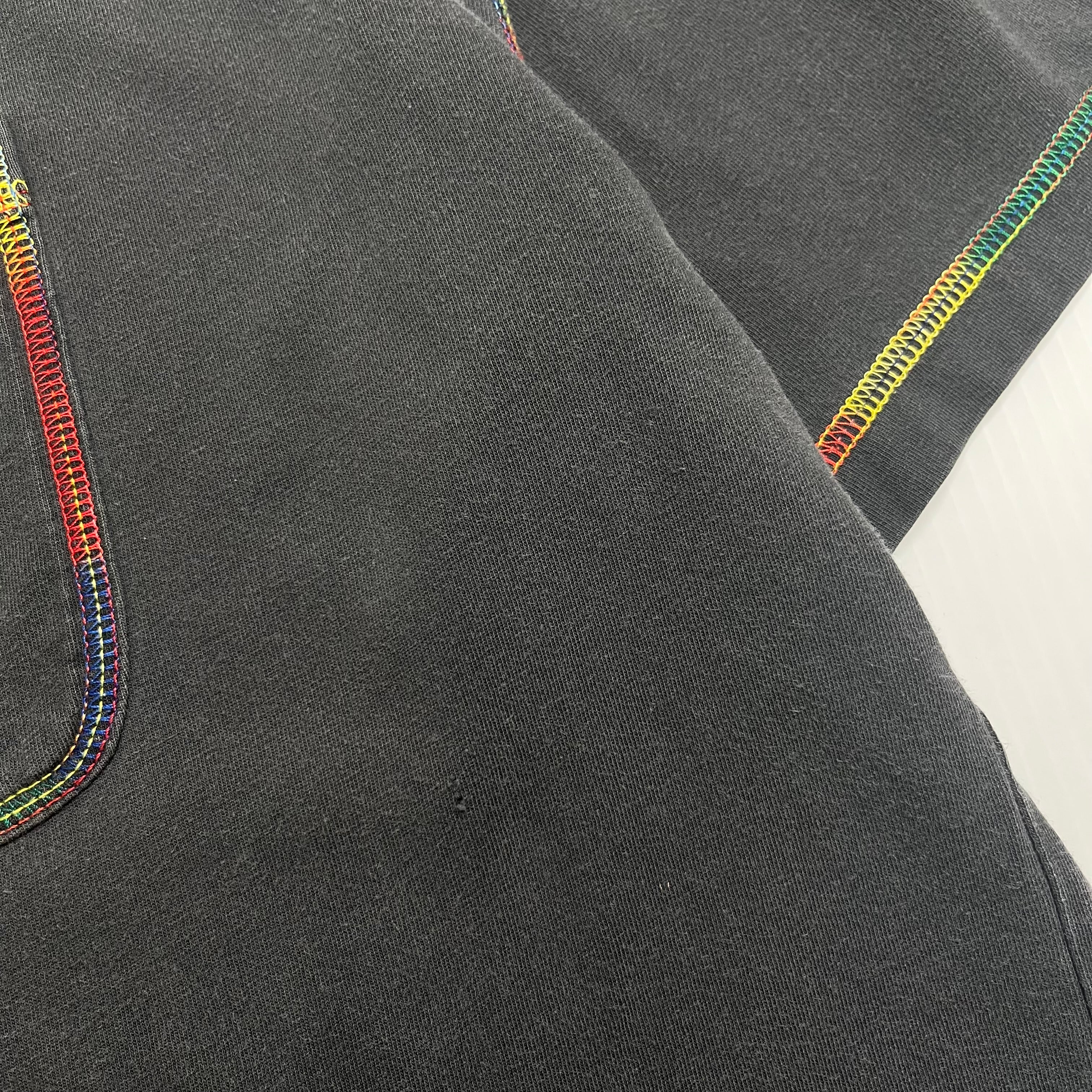 Vintage Body Glove Rainbow Stitching Tee XL
