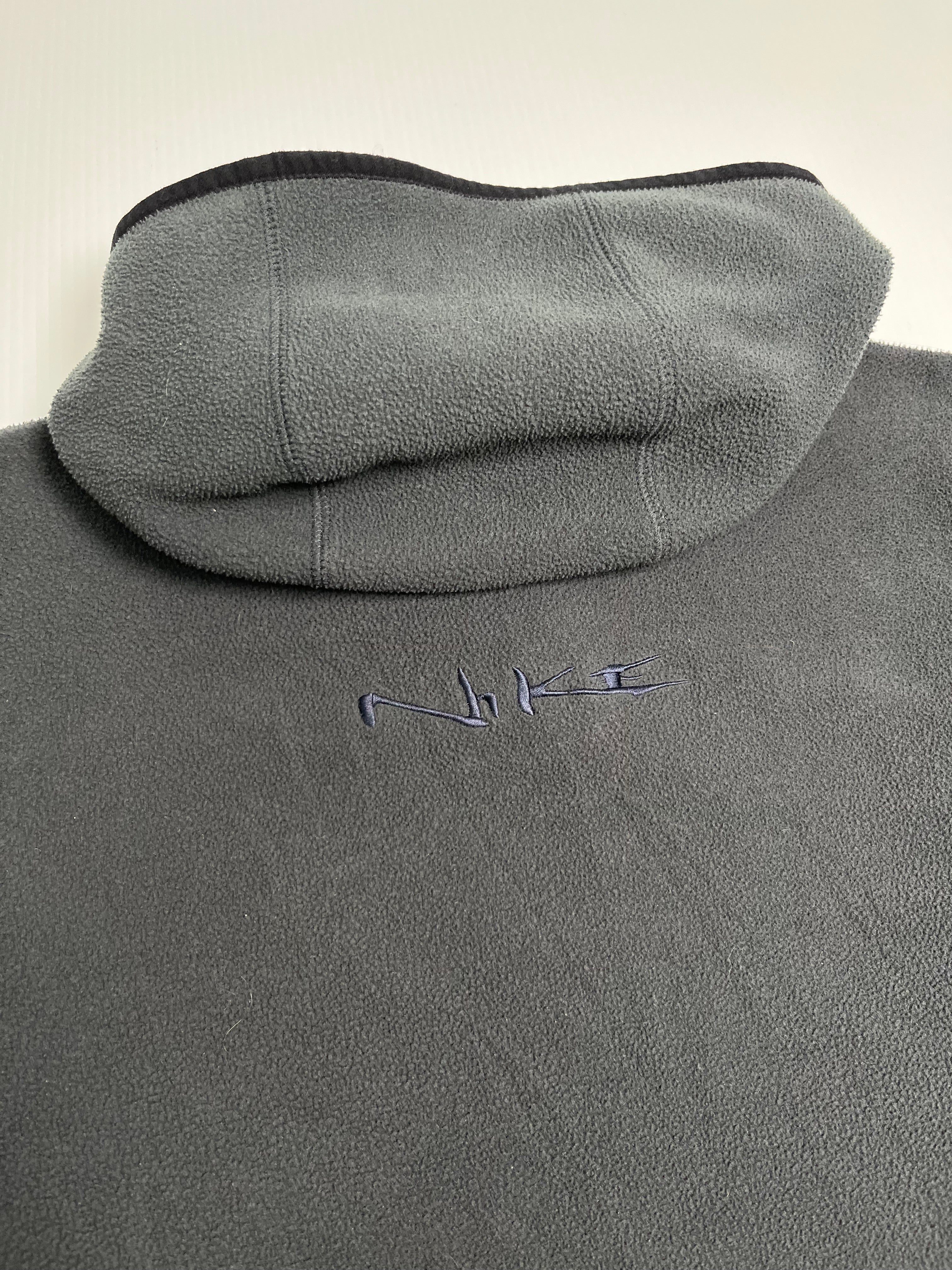 Y2K Nike Two Tone Fleece 1/4 Zip XL