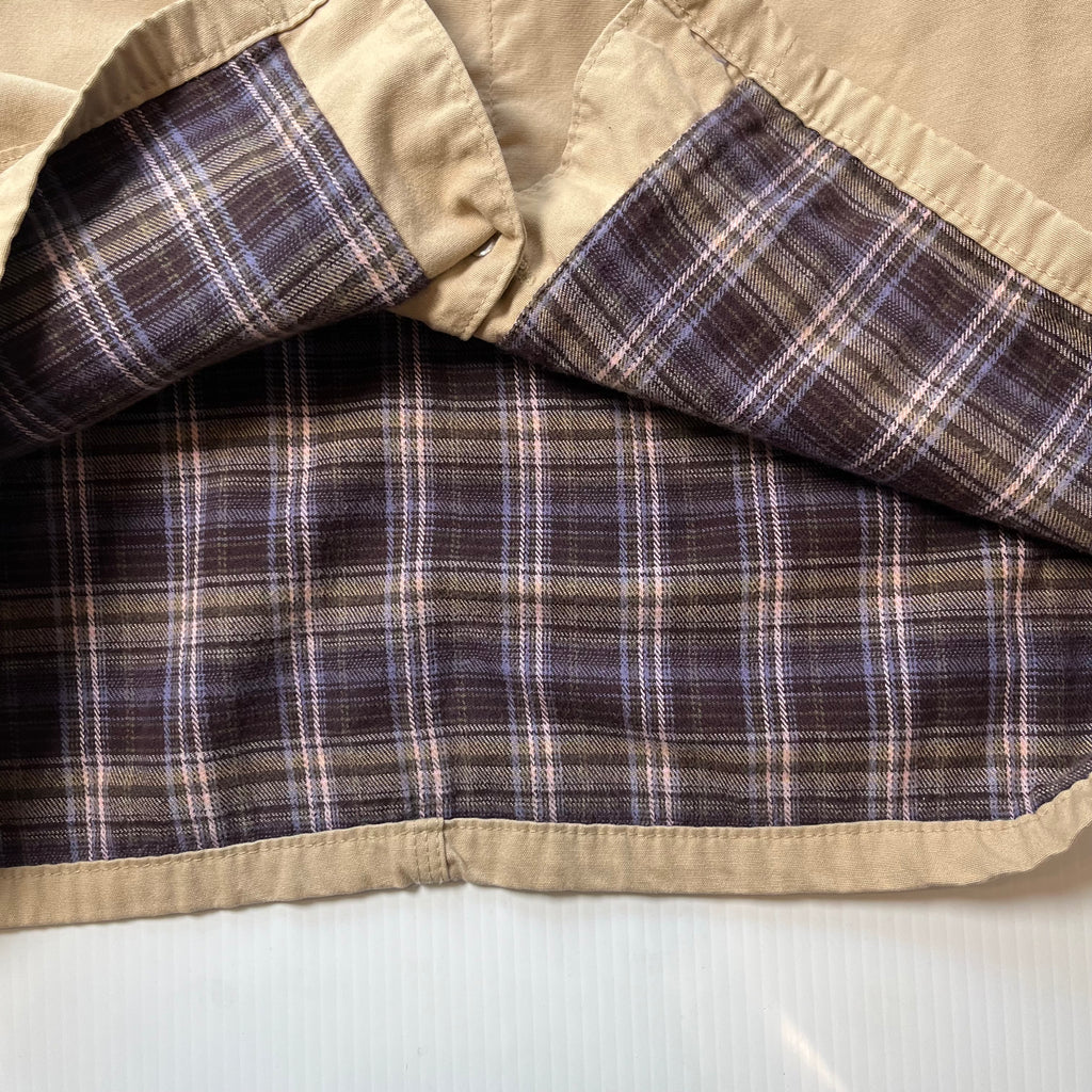 Carhartt Plaid Lined Chore Jacket Women's M