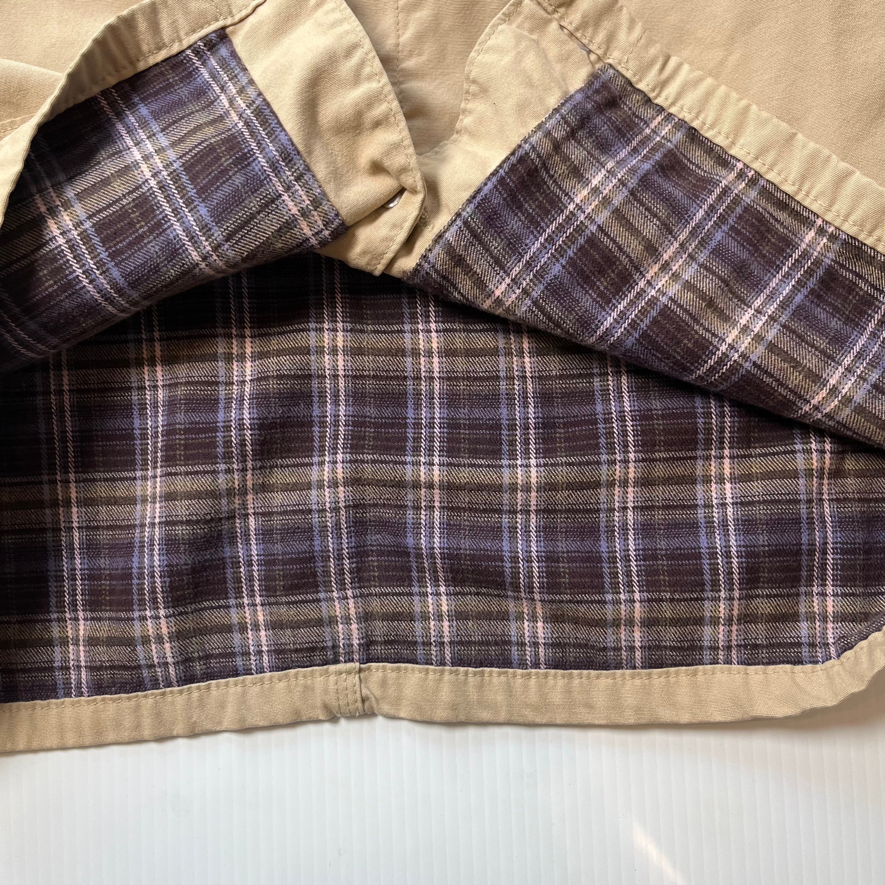 Carhartt Plaid Lined Chore Jacket Women's M