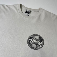 Load image into Gallery viewer, Stussy Faded Circle Logo Graphic Tee L
