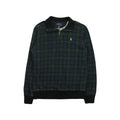 Polo Ralph Lauren Plaid 1/4 Zip Sweatshirt Youth L