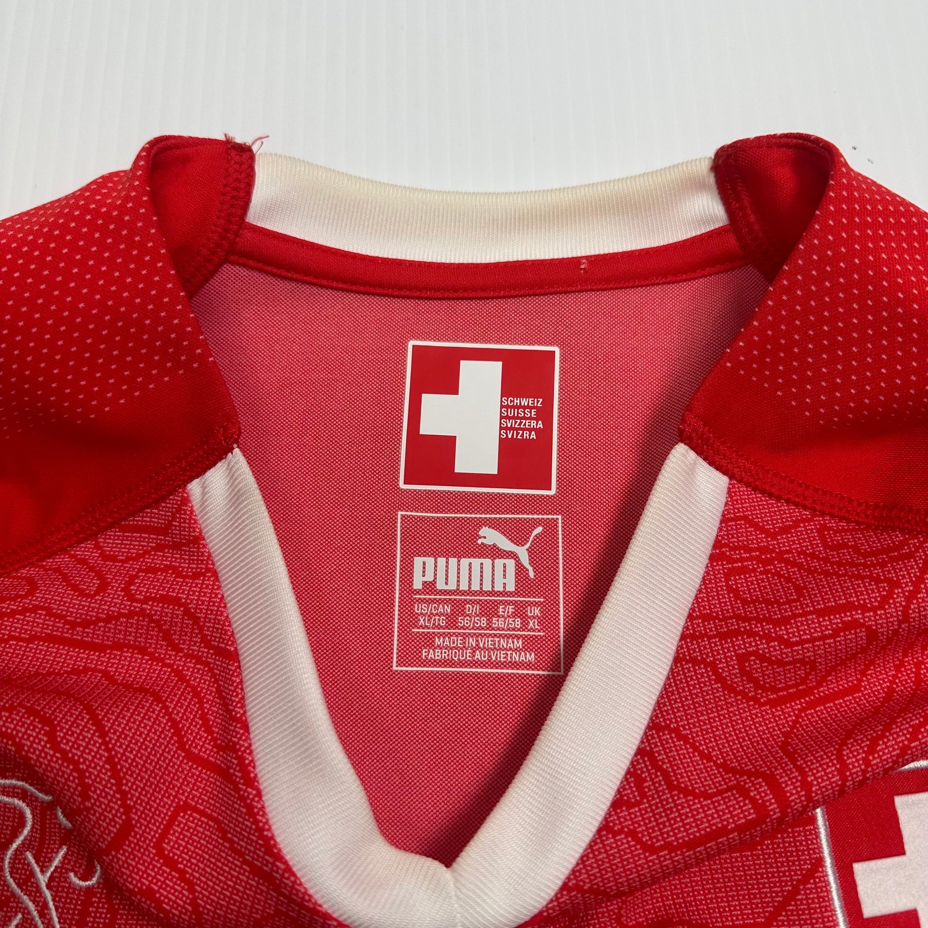 2018 Puma Switzerland Home Kit XL