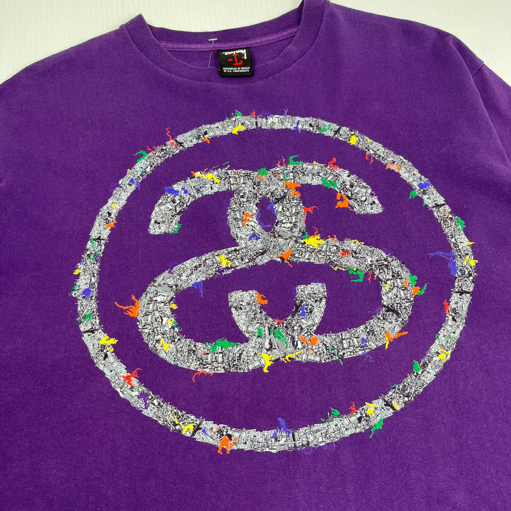 Stussy Double S Graphic Tee L