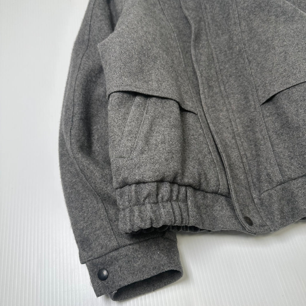 Vintage Givenchy Wool Blend Bomber Jacket L
